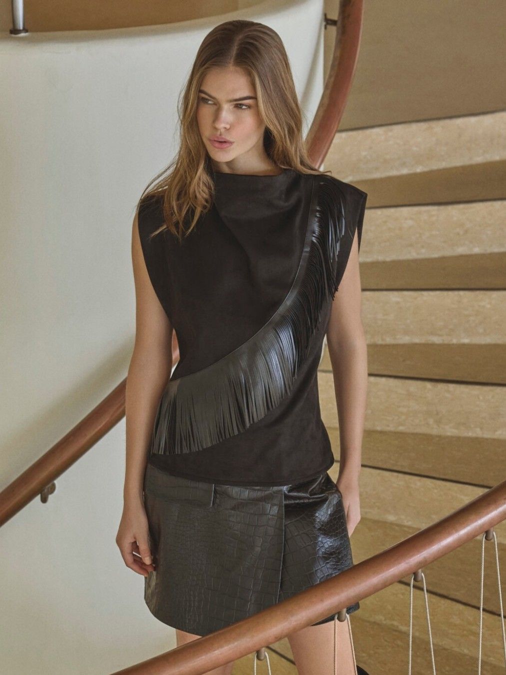 CO'COUTURE - SHIRT - Zwart