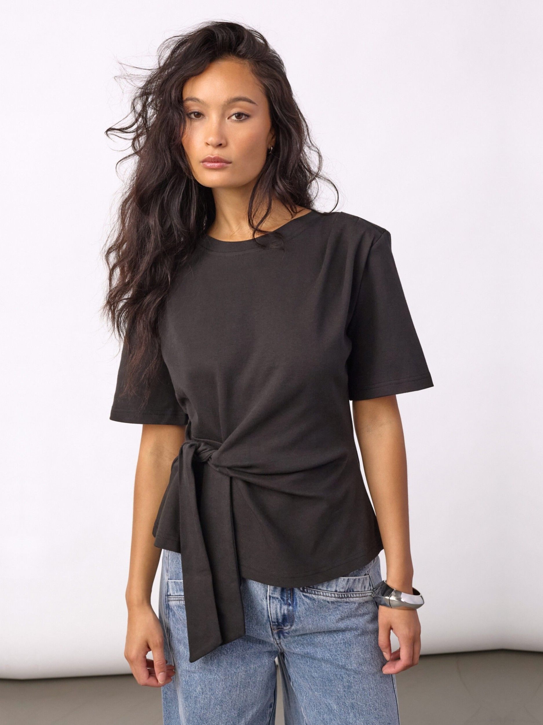 CO'COUTURE - SHIRT - Zwart