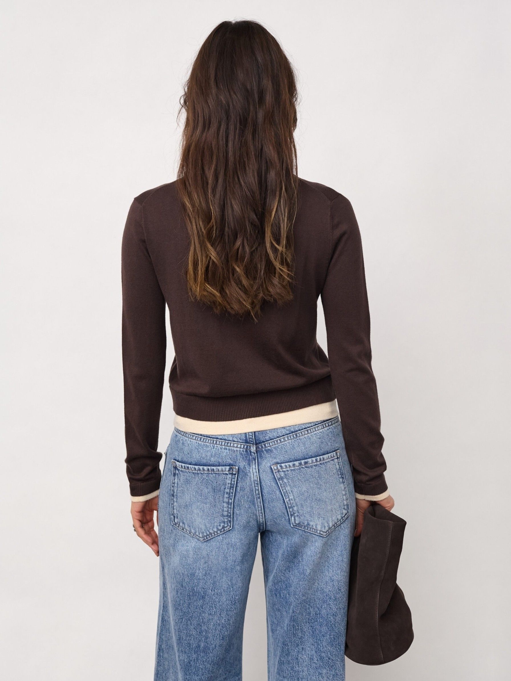 CO'COUTURE - VEST - Bruin
