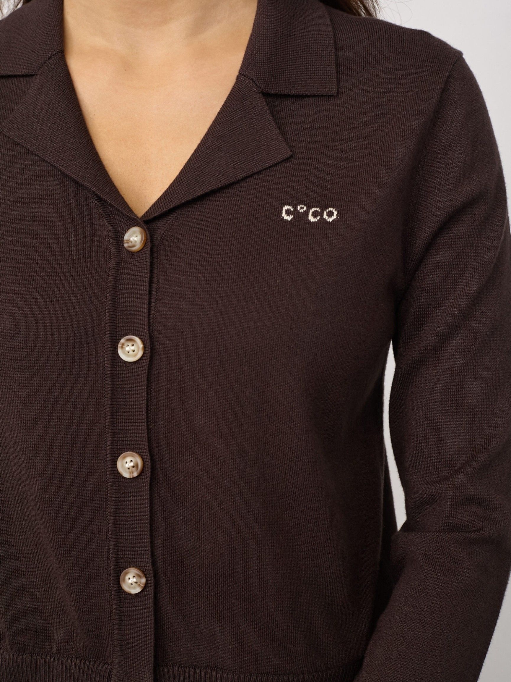 CO'COUTURE - VEST - Bruin