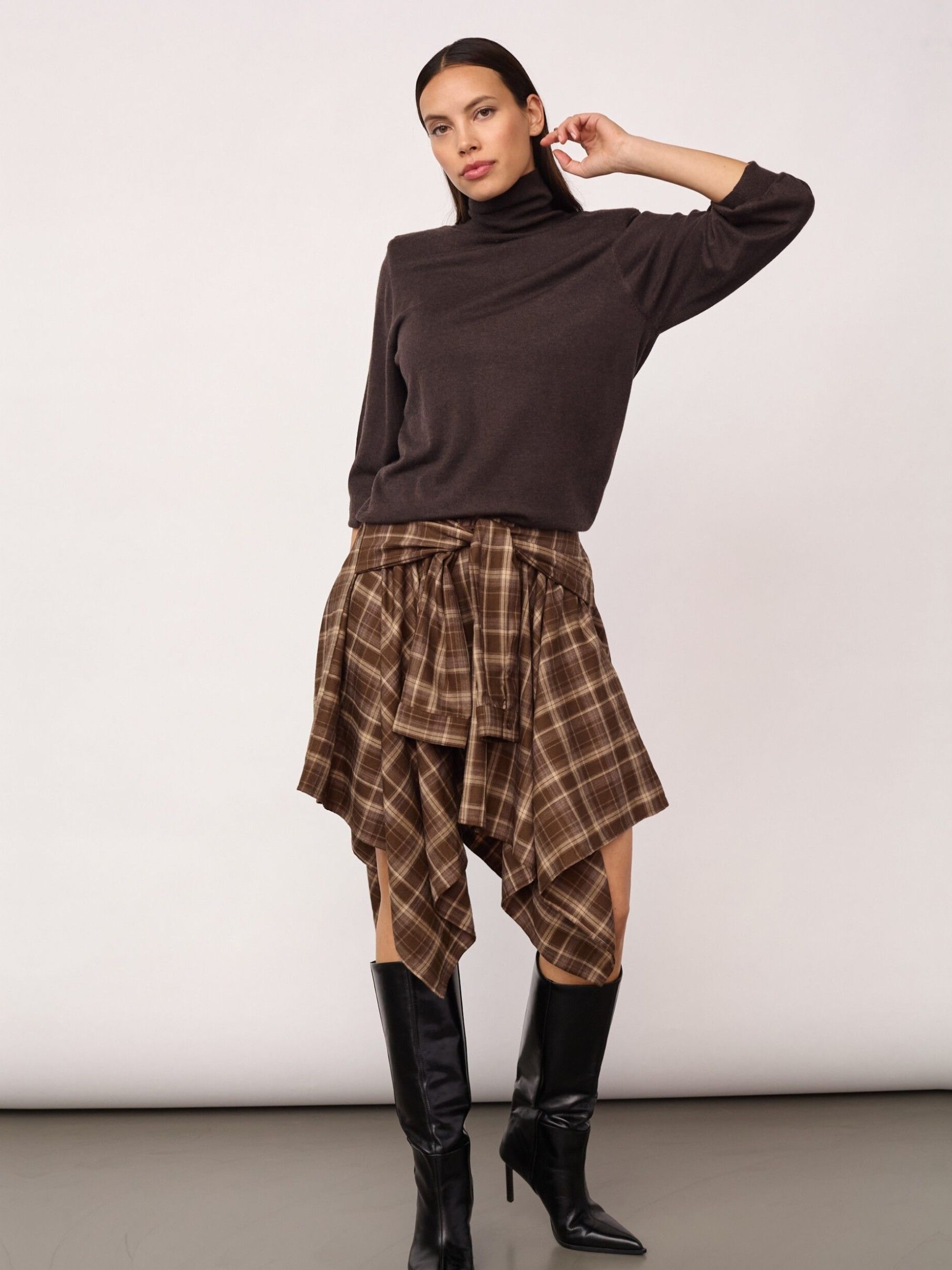 CO'COUTURE - ROK - Bruin