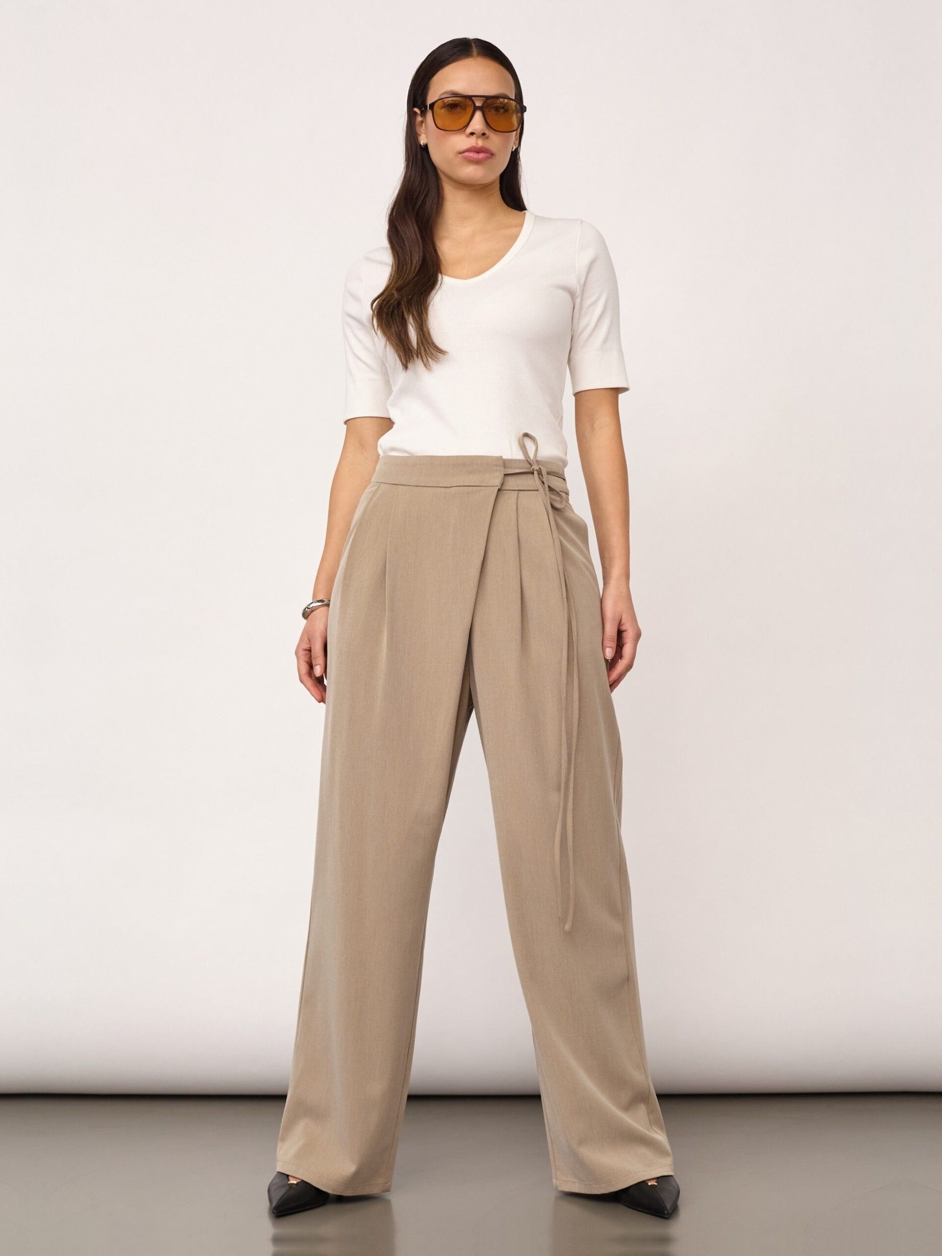 CO'COUTURE - BROEK - Beige