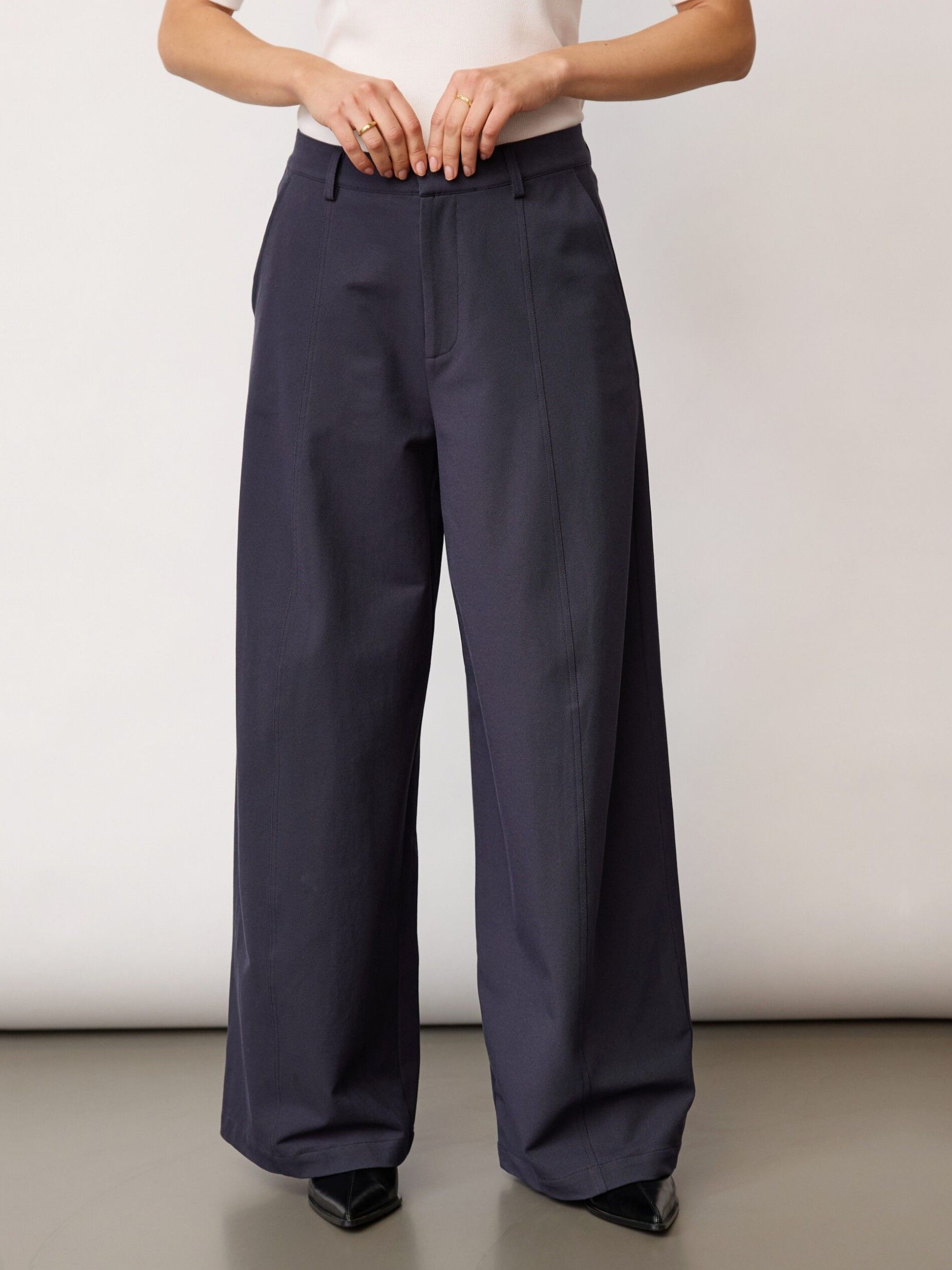 CO'COUTURE - BROEK - Blauw