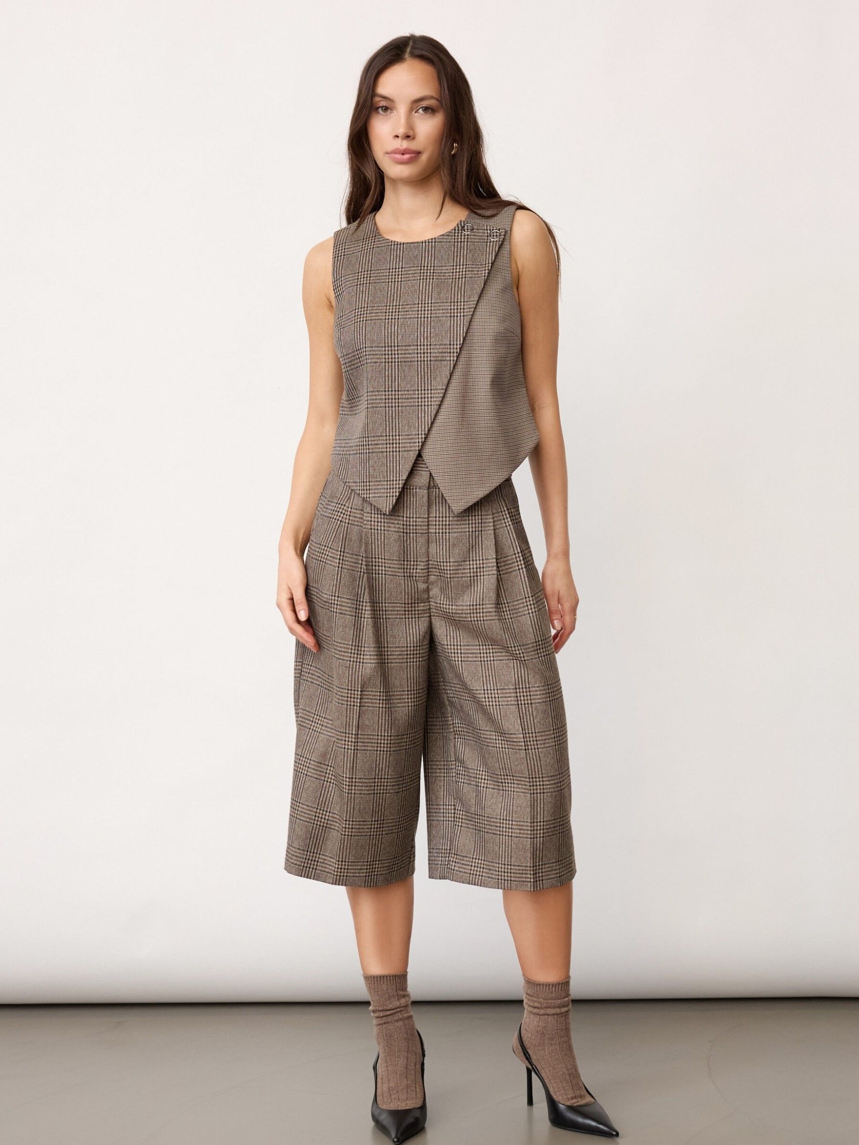 CO'COUTURE - BROEK - Bruin