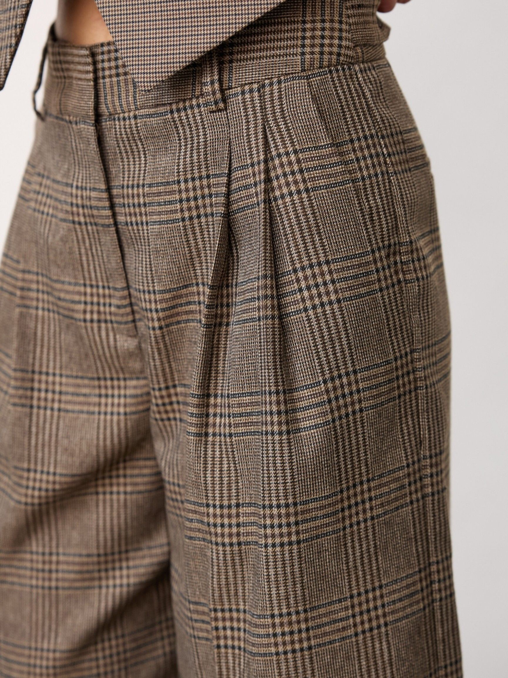 CO'COUTURE - BROEK - Bruin