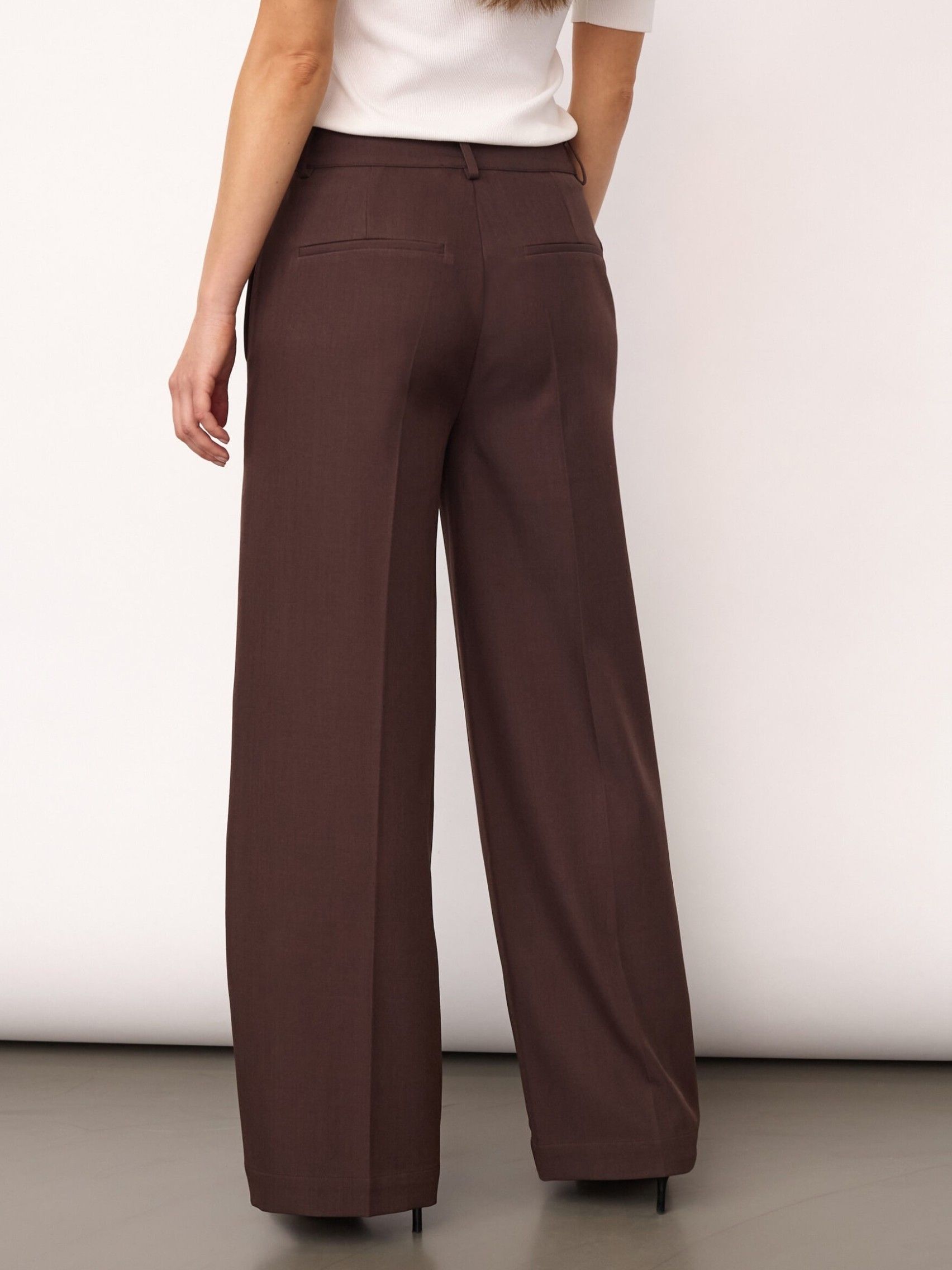 CO'COUTURE - BROEK - Bruin