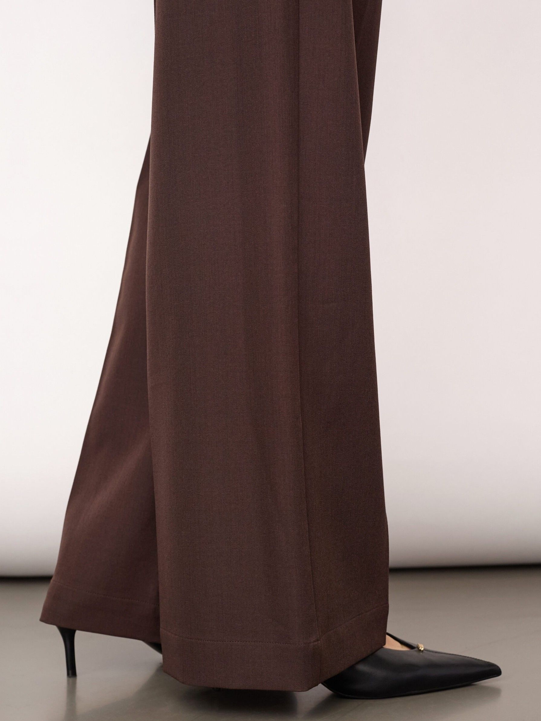 CO'COUTURE - BROEK - Bruin