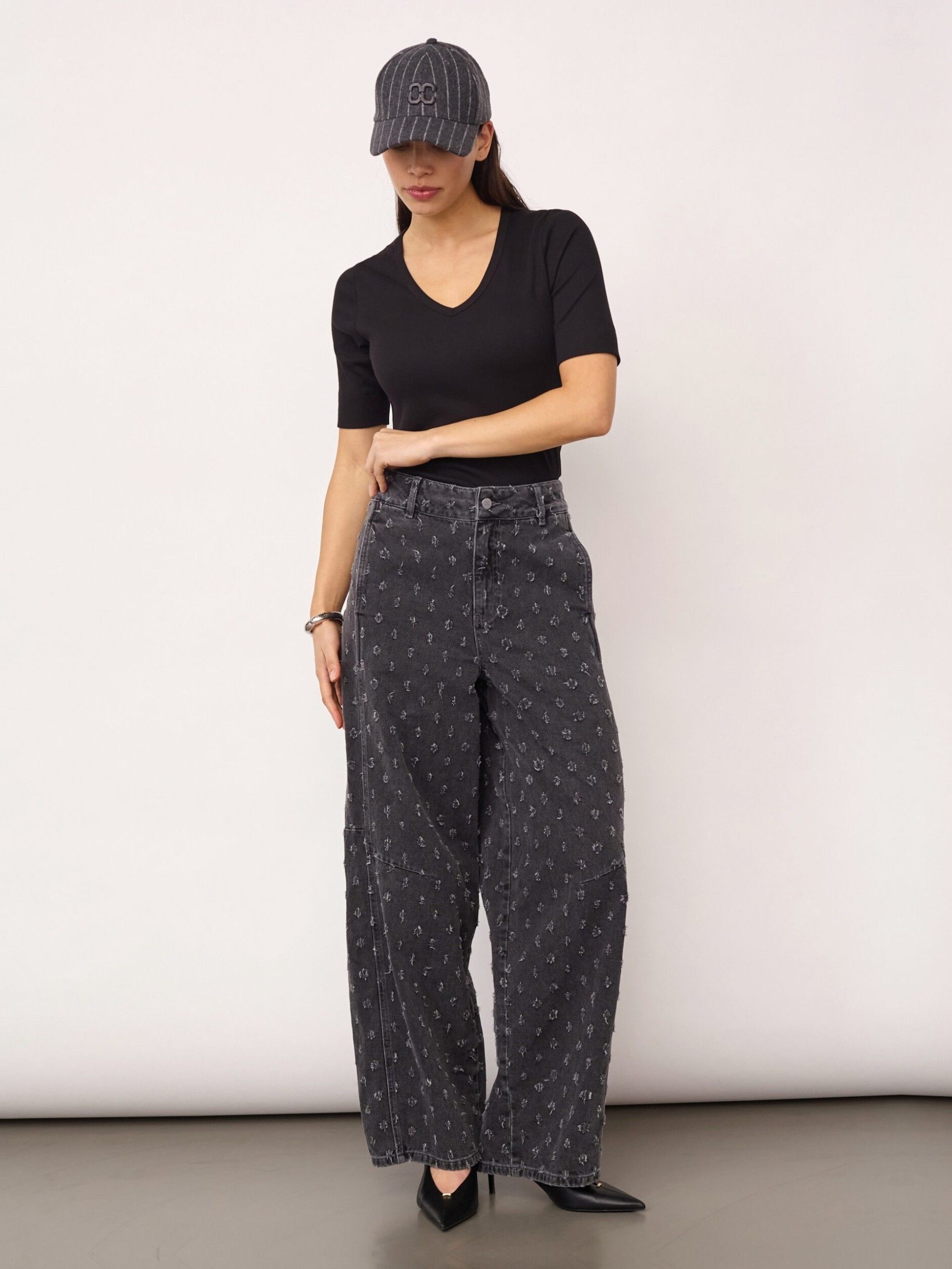 CO'COUTURE - JEANS - Grijs
