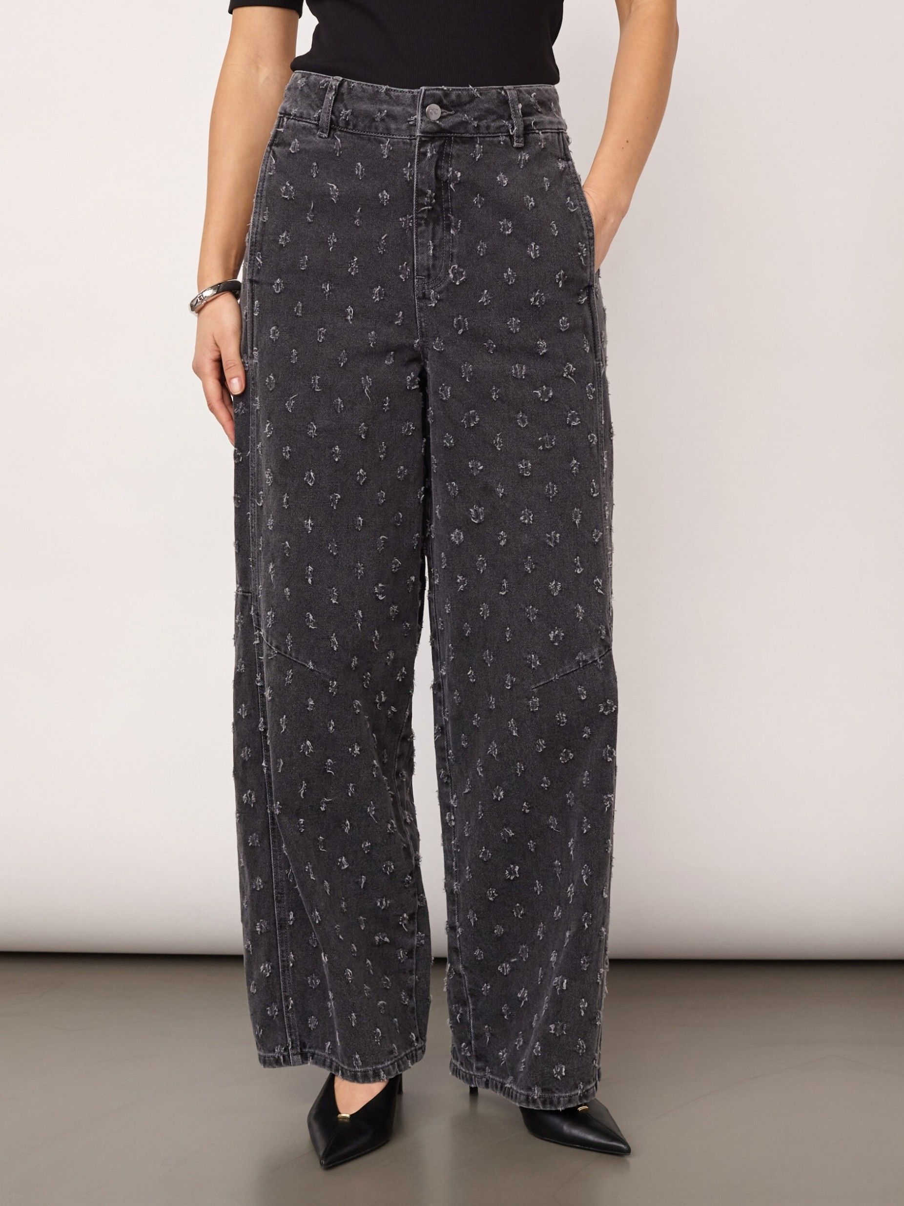 CO'COUTURE - JEANS - Grijs