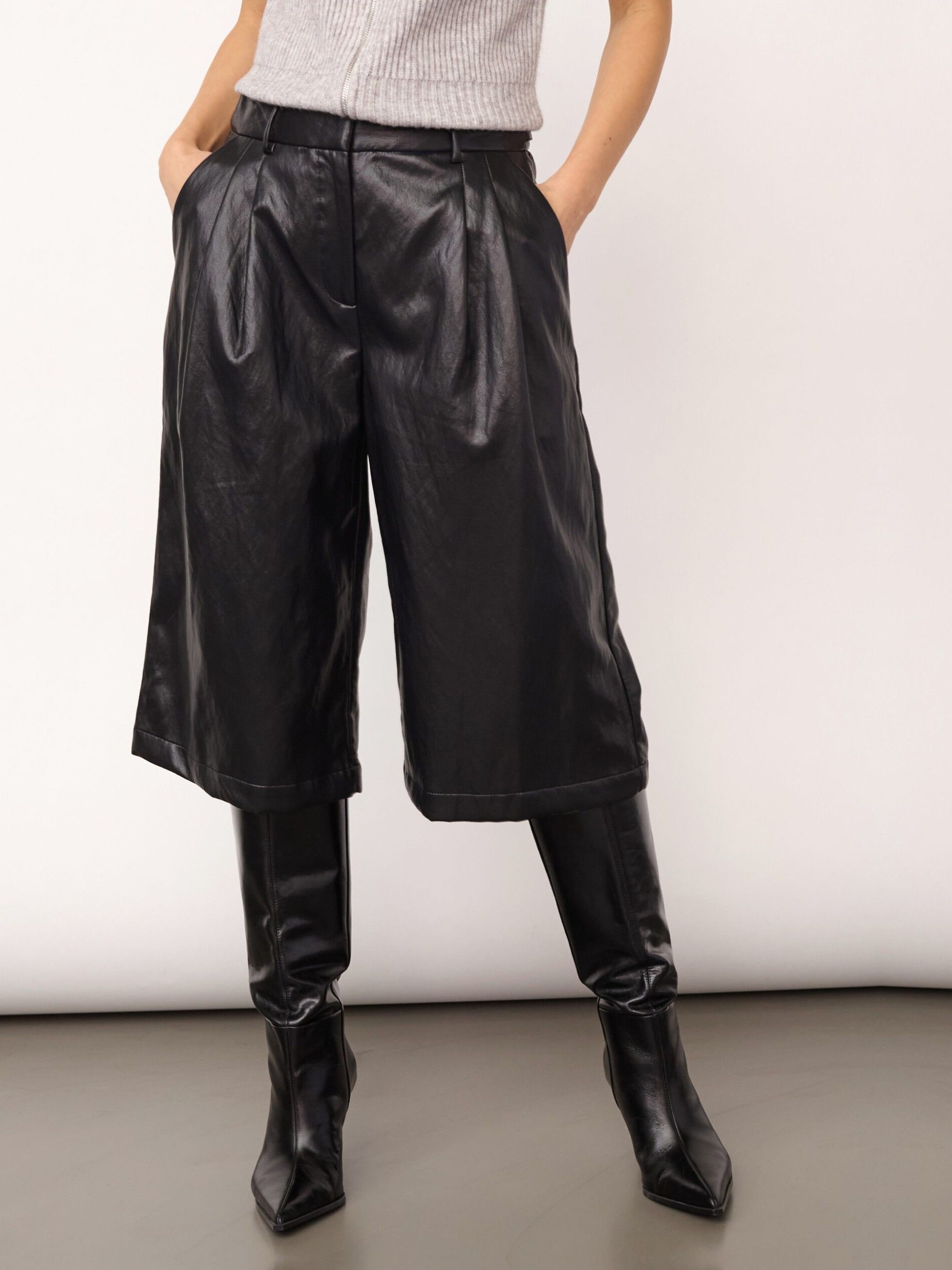 CO'COUTURE - BROEK - Zwart