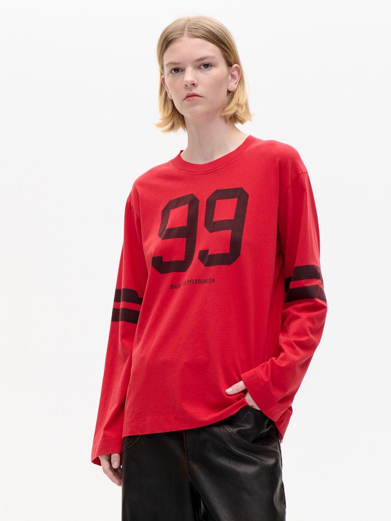 BAUM UND PFERDGARTEN - SHIRT - Rood