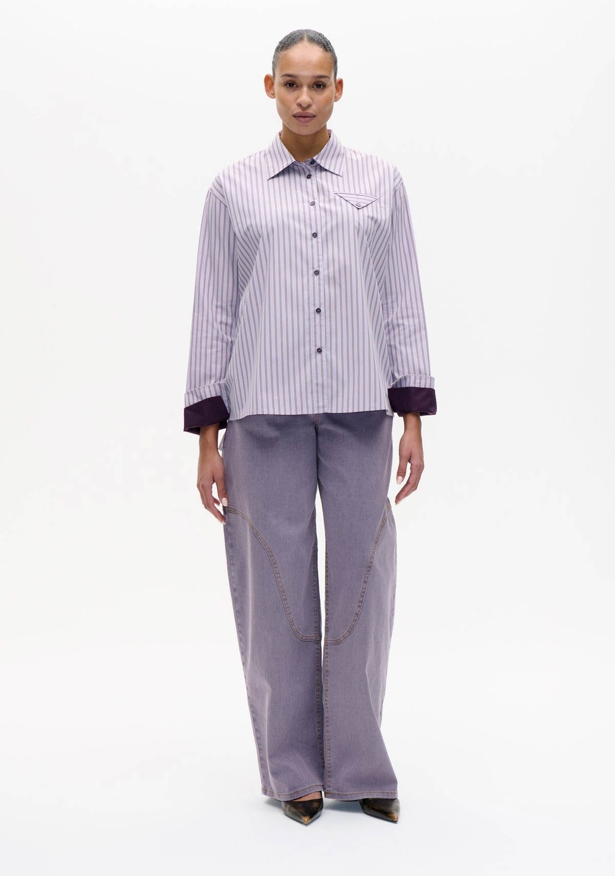 BAUM UND PFERDGARTEN - BLOUSE - Paars