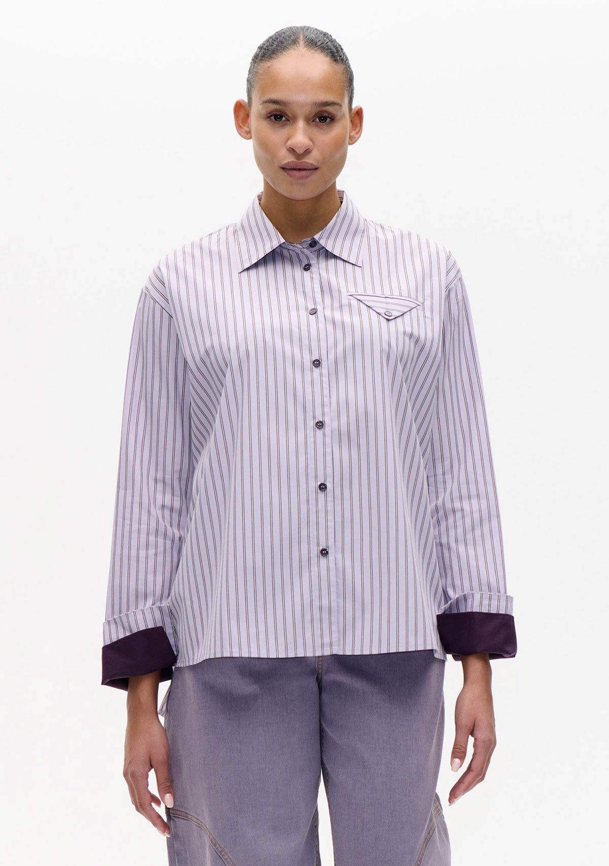 BAUM UND PFERDGARTEN - BLOUSE - Paars