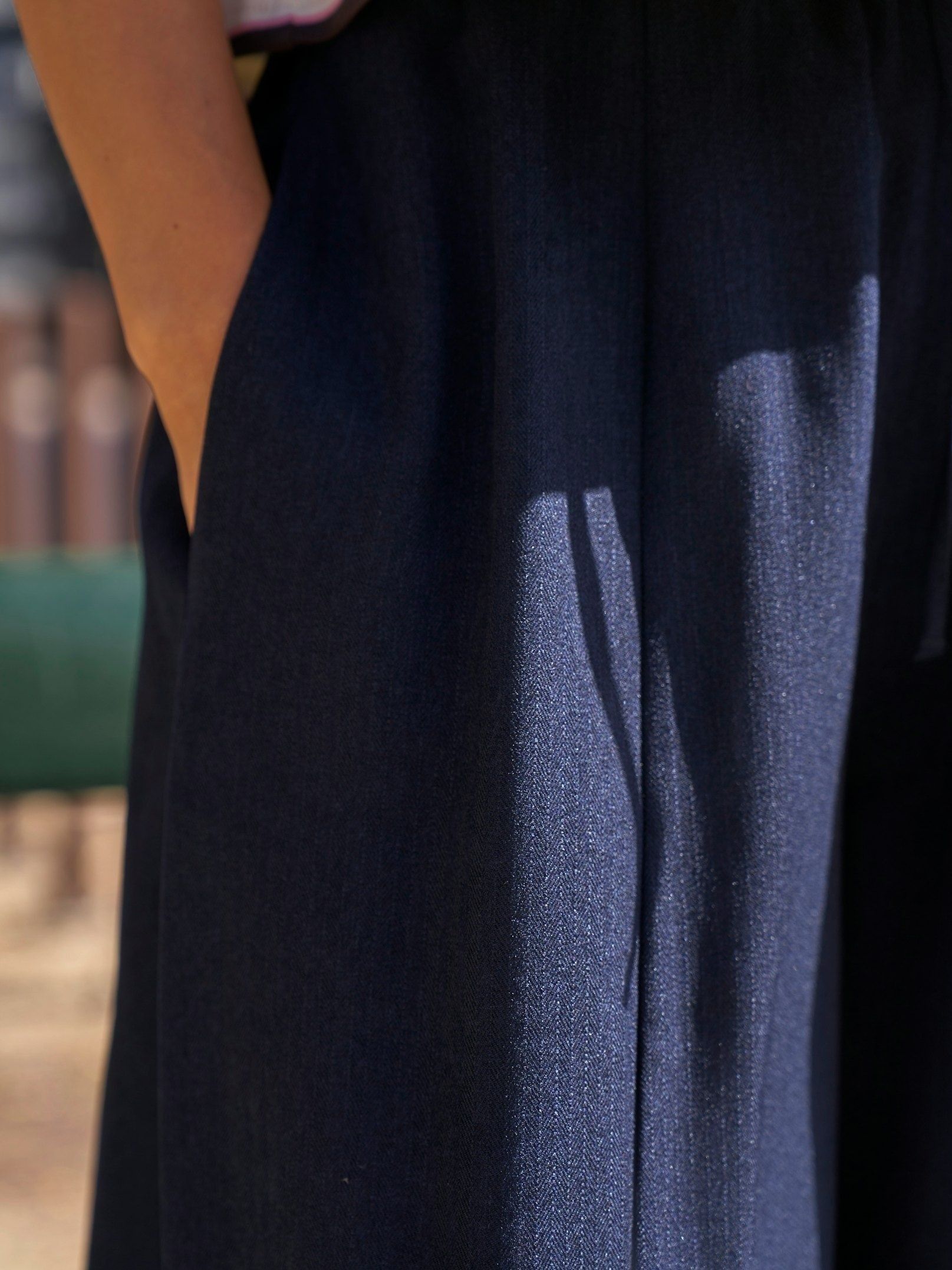 NEO NOIR - BROEK - Blauw