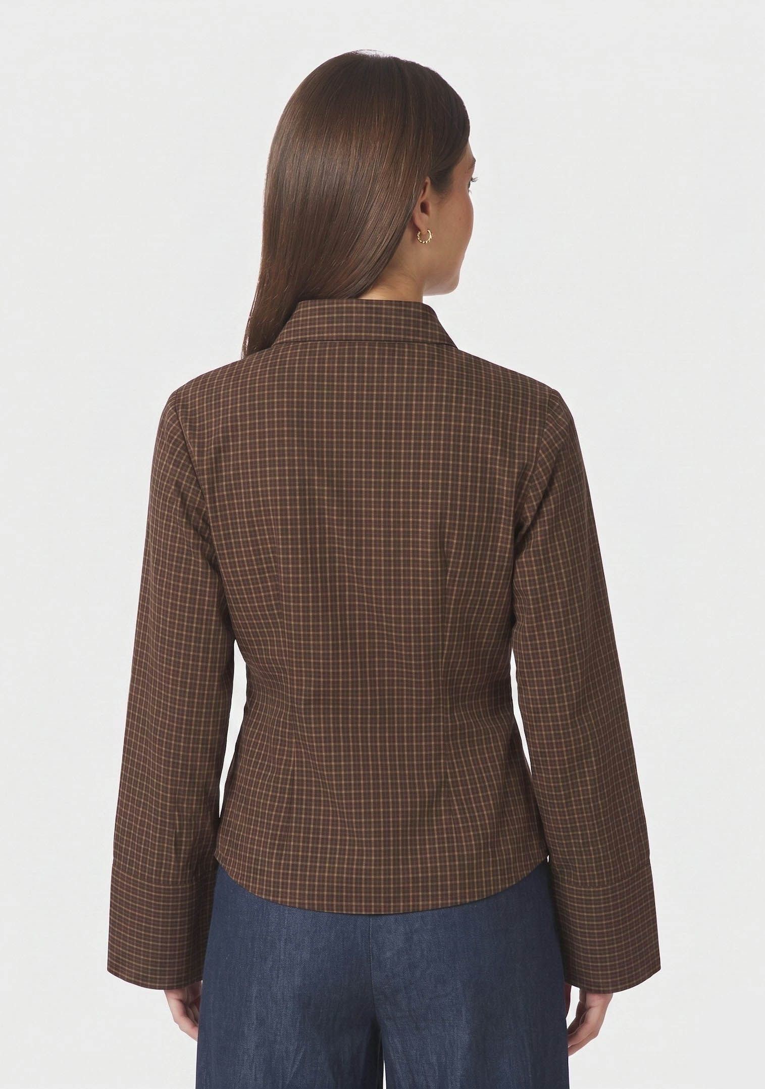 NEO NOIR - BLOUSE - Bruin