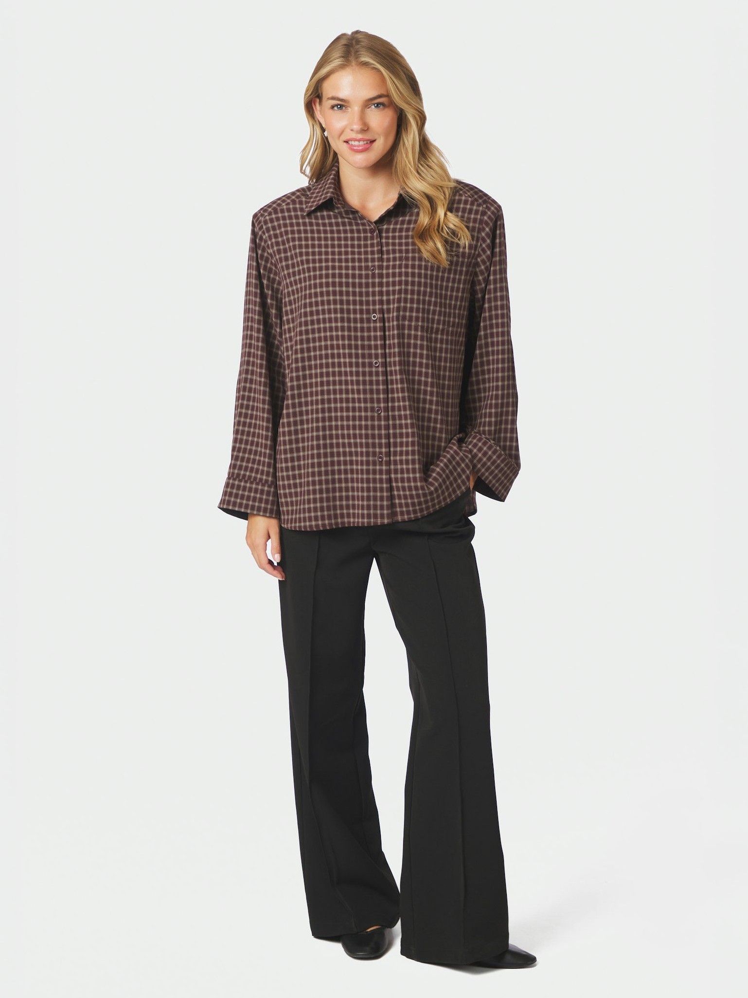 NEO NOIR - BLOUSE - Bruin