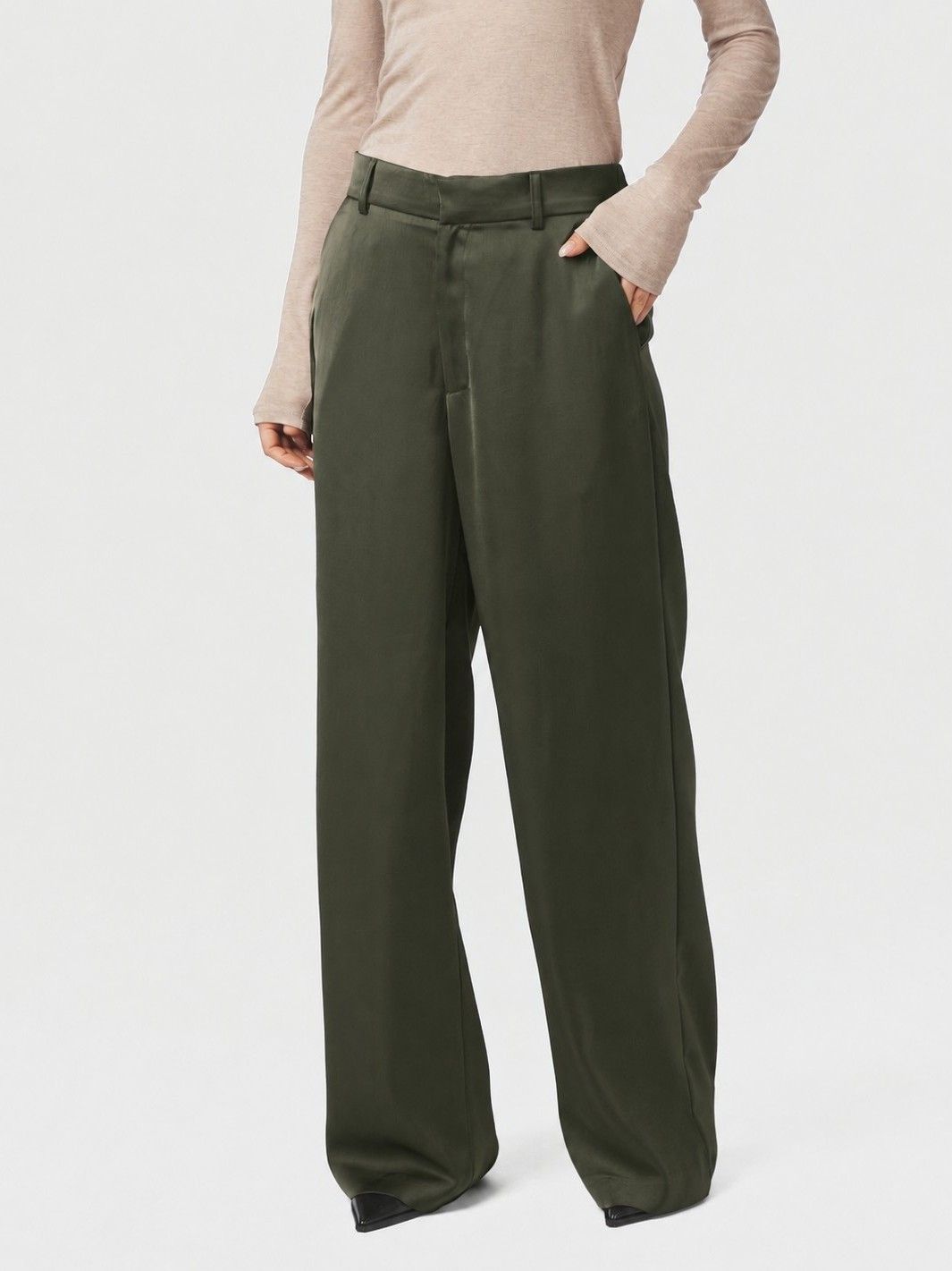 NEO NOIR - BROEK - Groen