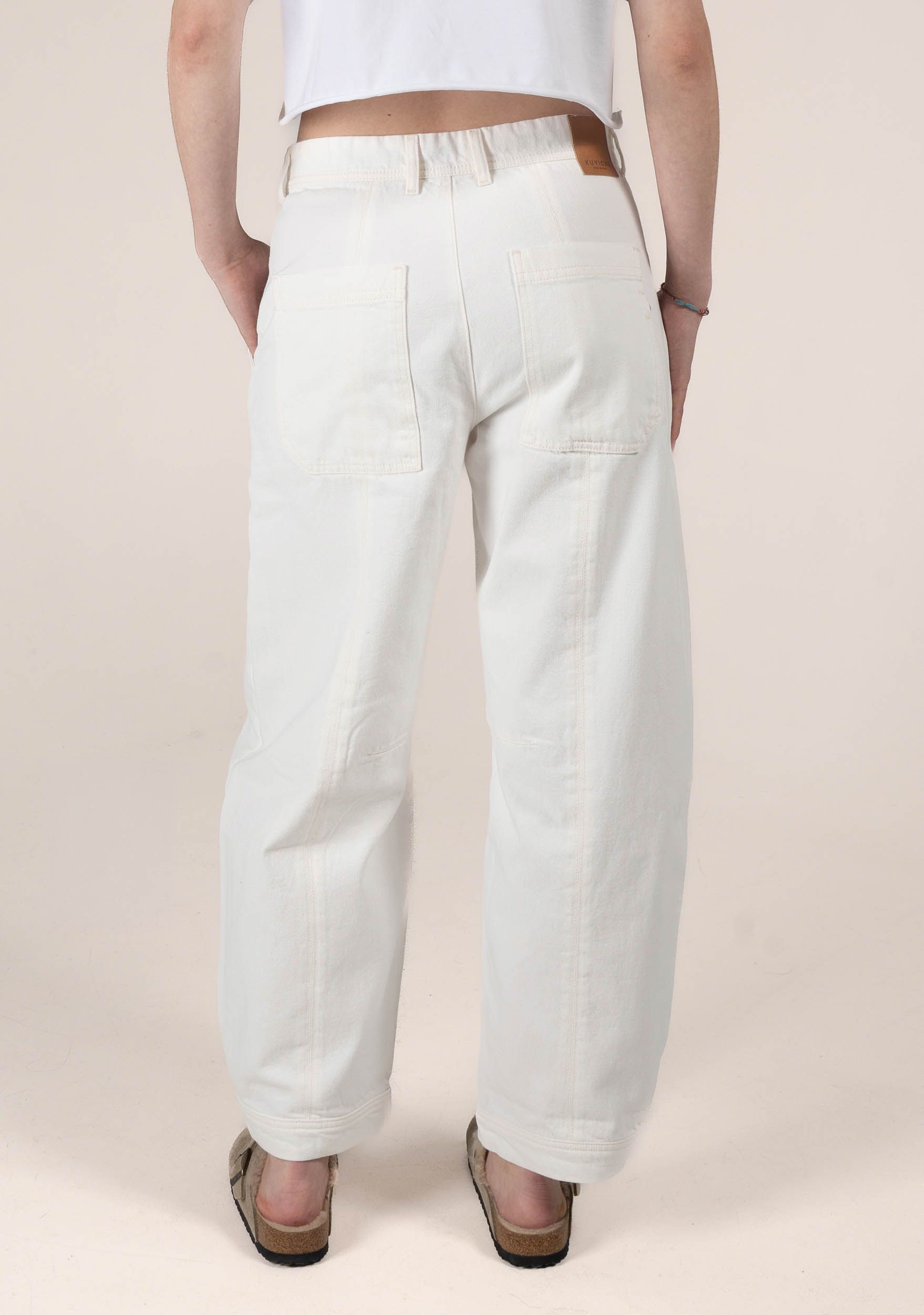 KUYICHI - JEANS - Off white