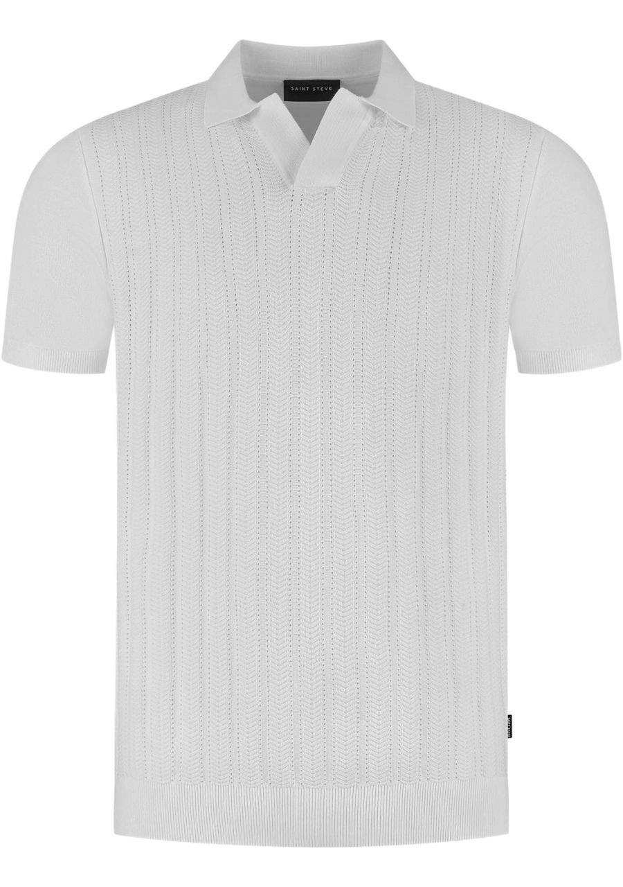 SAINT STEVE - POLO - Wit