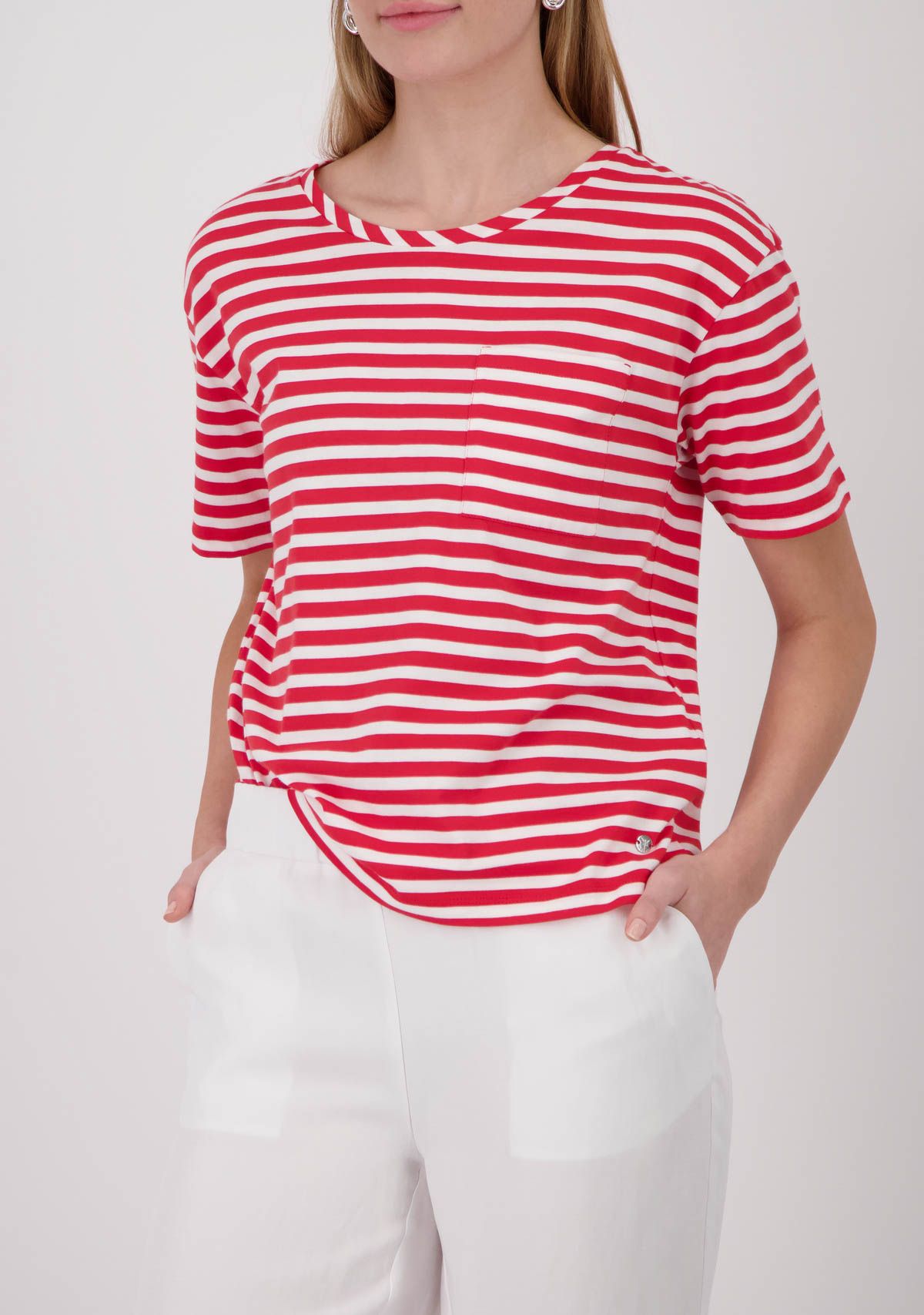 MONARI - SHIRT - Rood