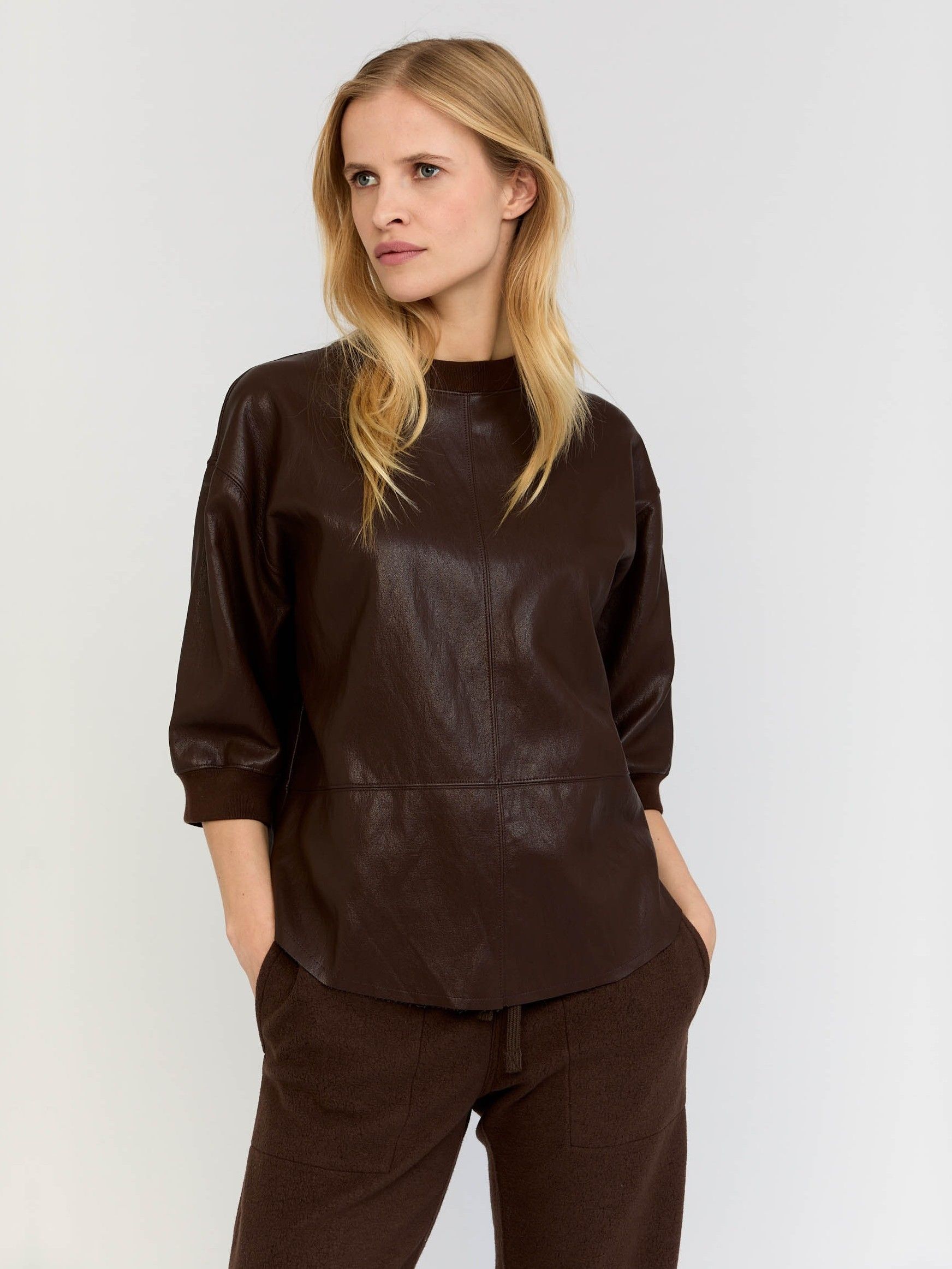 MOSCOW - BLOUSE - Bruin