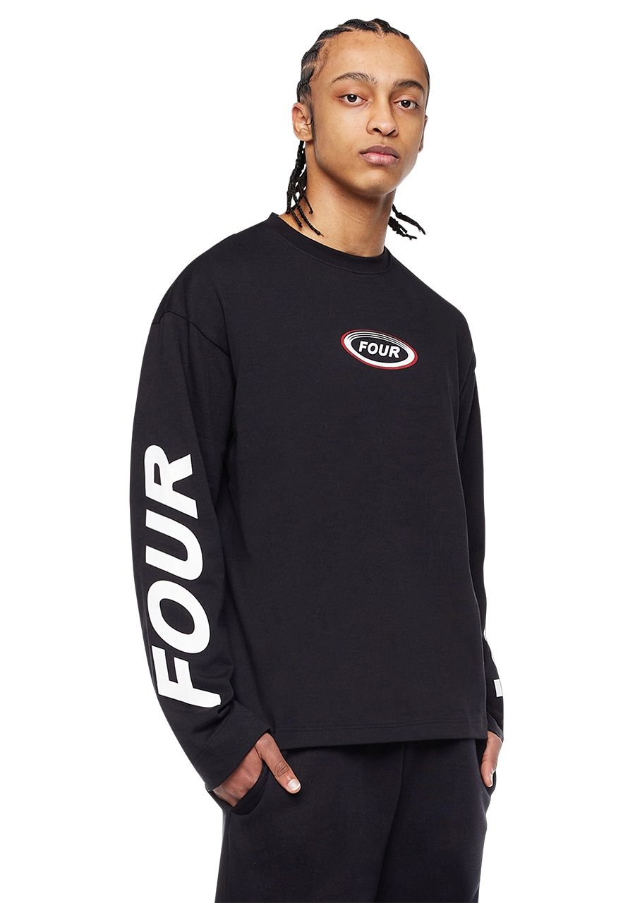 FOUR AMSTERAM - TSHIRT - Zwart