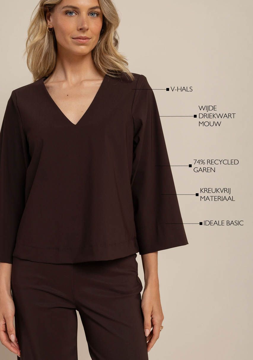 STUDIO ANNELOES - SHIRT - Bruin