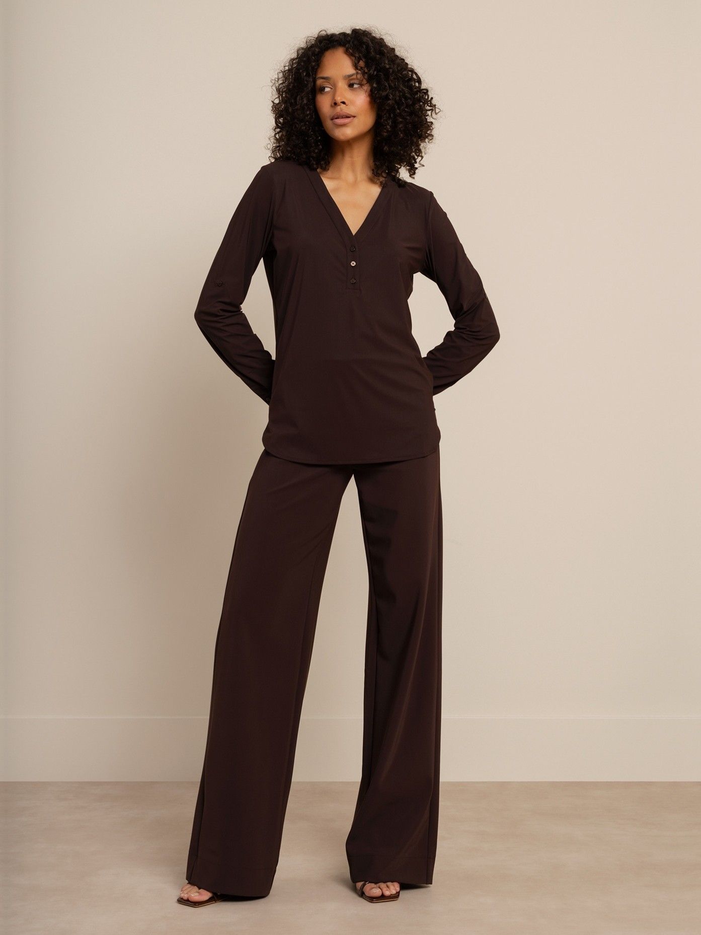 STUDIO ANNELOES - BROEK - Bruin