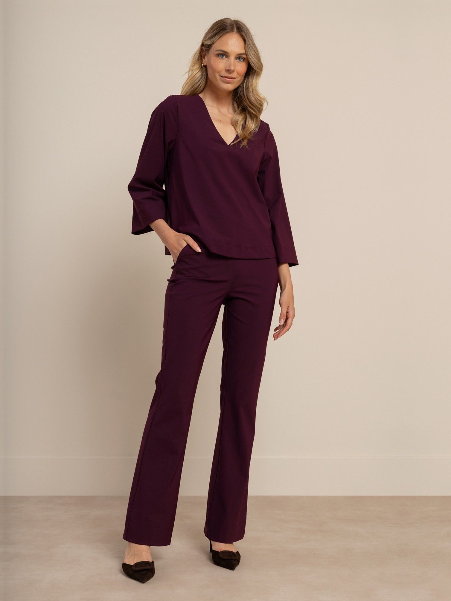 STUDIO ANNELOES - BROEK - Paars