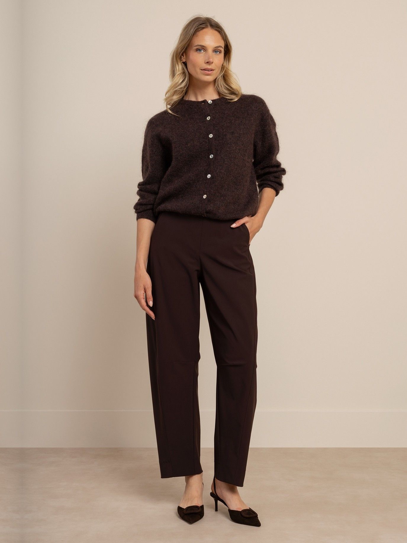 STUDIO ANNELOES - BROEK - Bruin