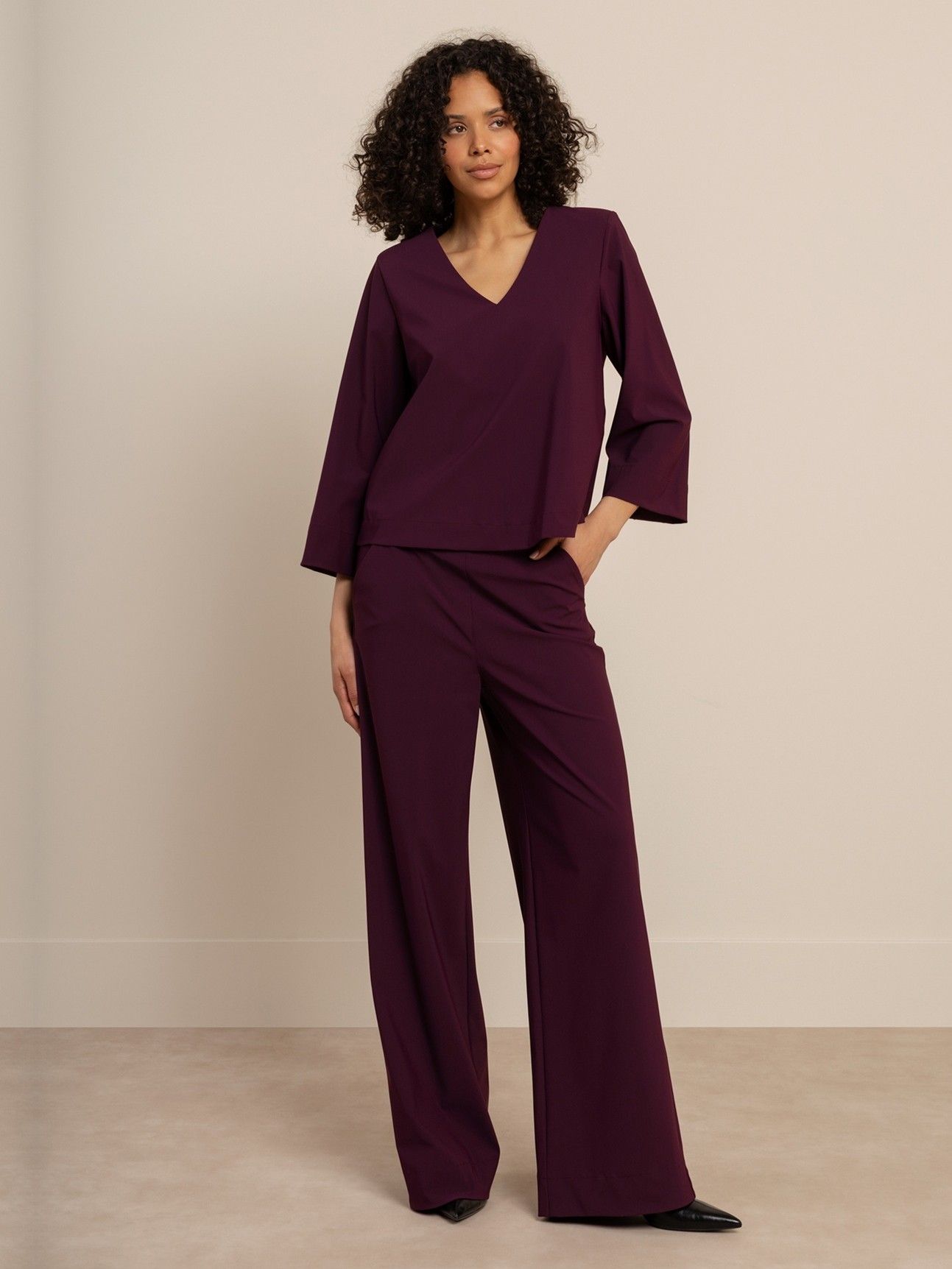 STUDIO ANNELOES - BROEK - Paars