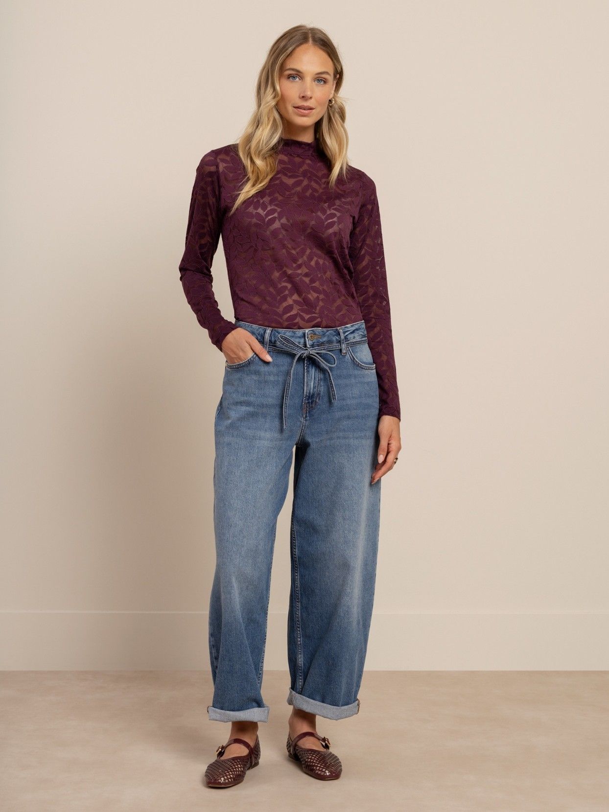 STUDIO ANNELOES - SHIRT - Paars