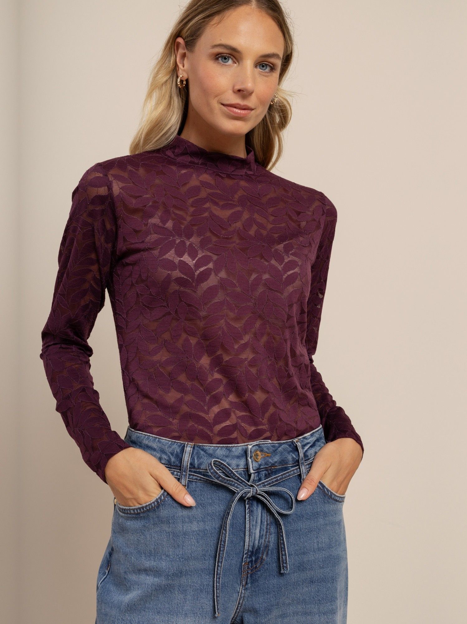 STUDIO ANNELOES - SHIRT - Paars