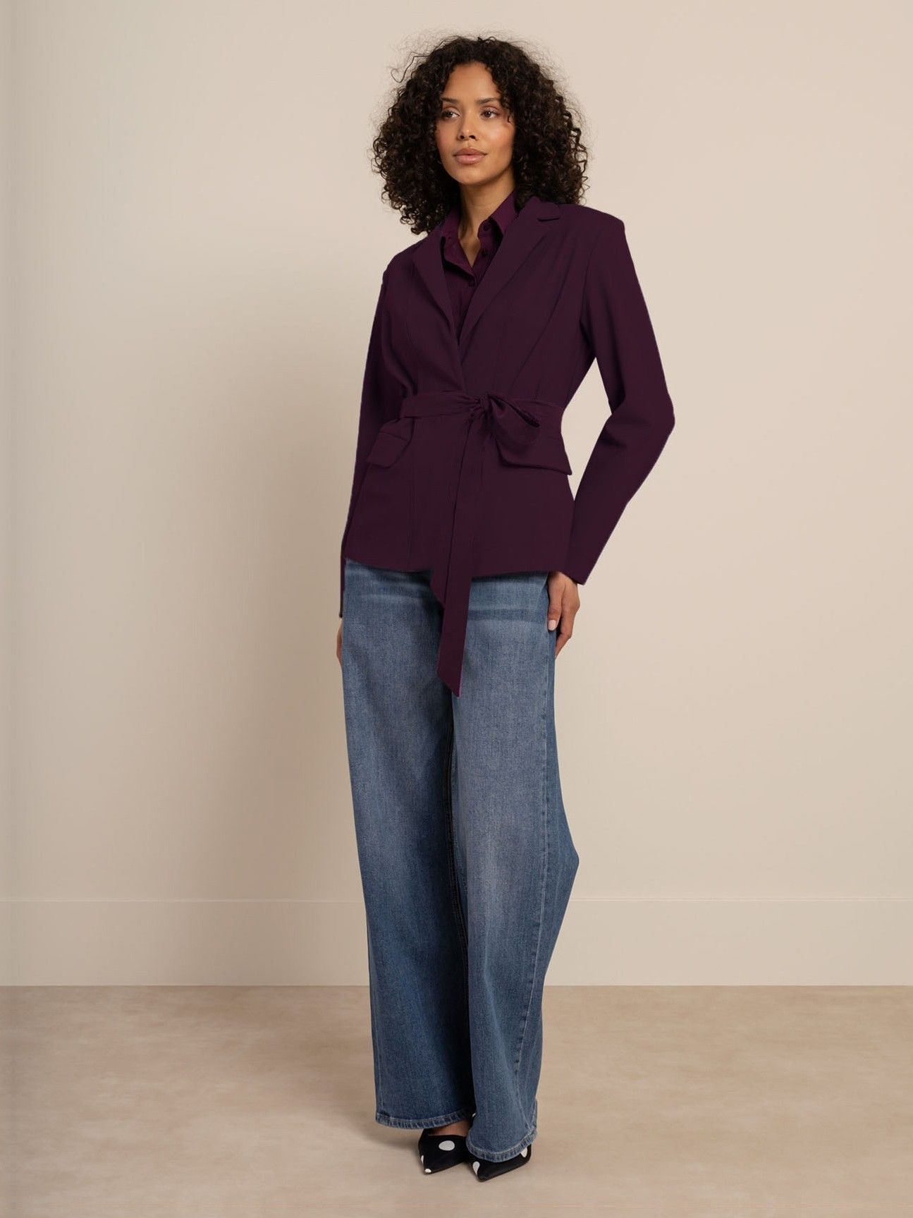 STUDIO ANNELOES - BLAZER - Paars