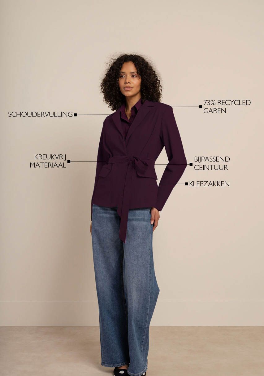 STUDIO ANNELOES - BLAZER - Paars
