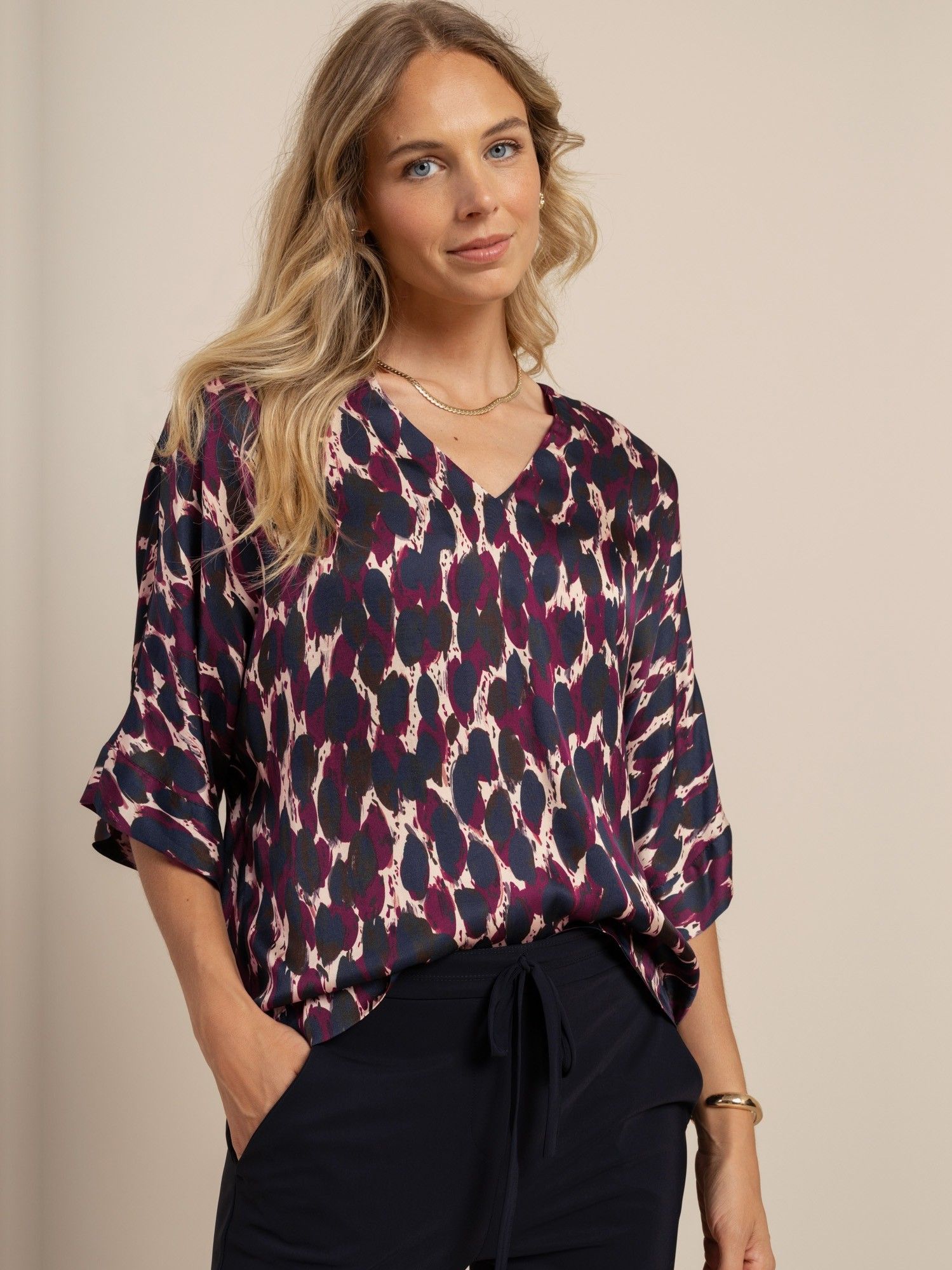 STUDIO ANNELOES - BLOUSE - Beige