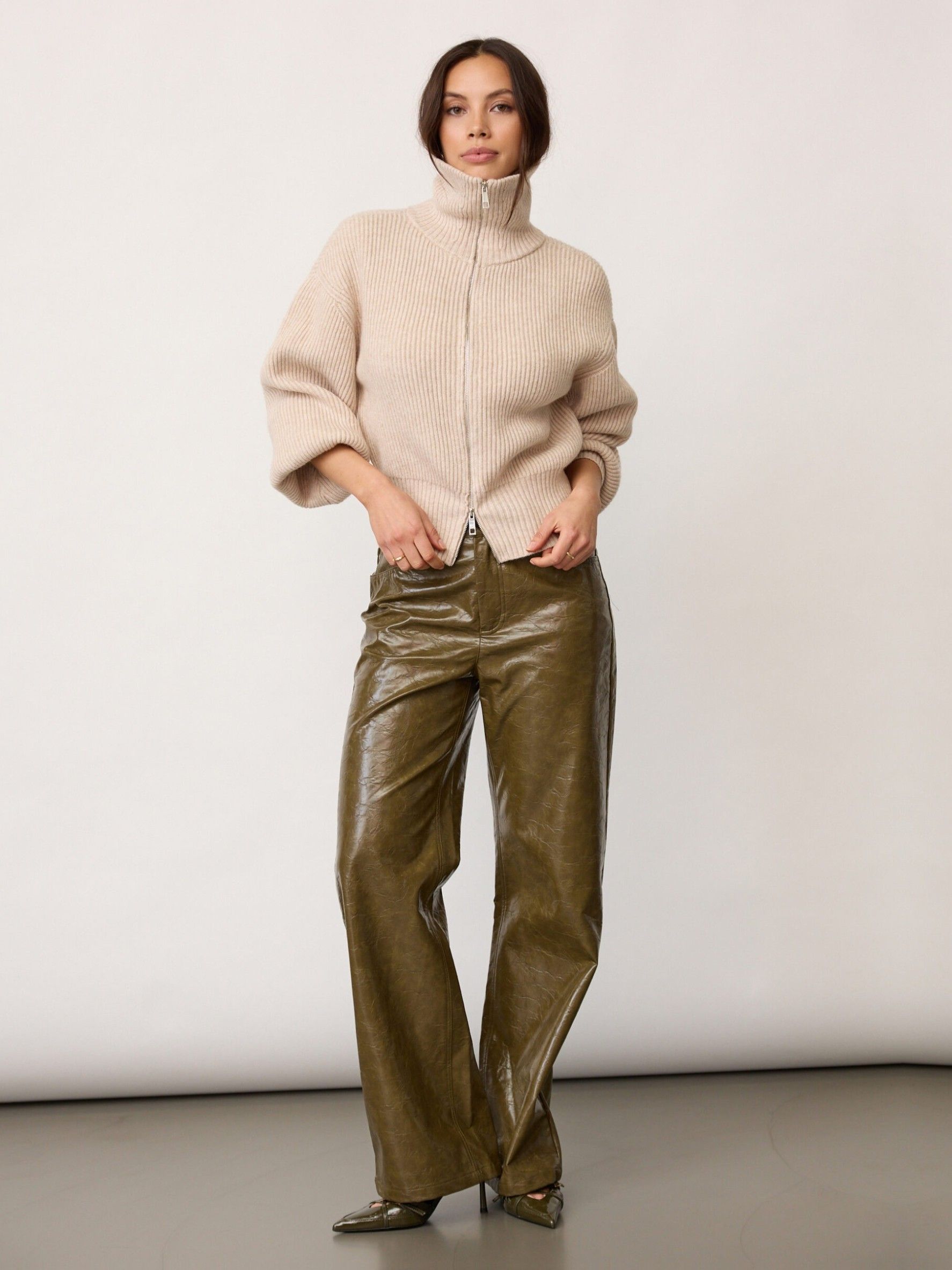 CO'COUTURE - VEST - Beige