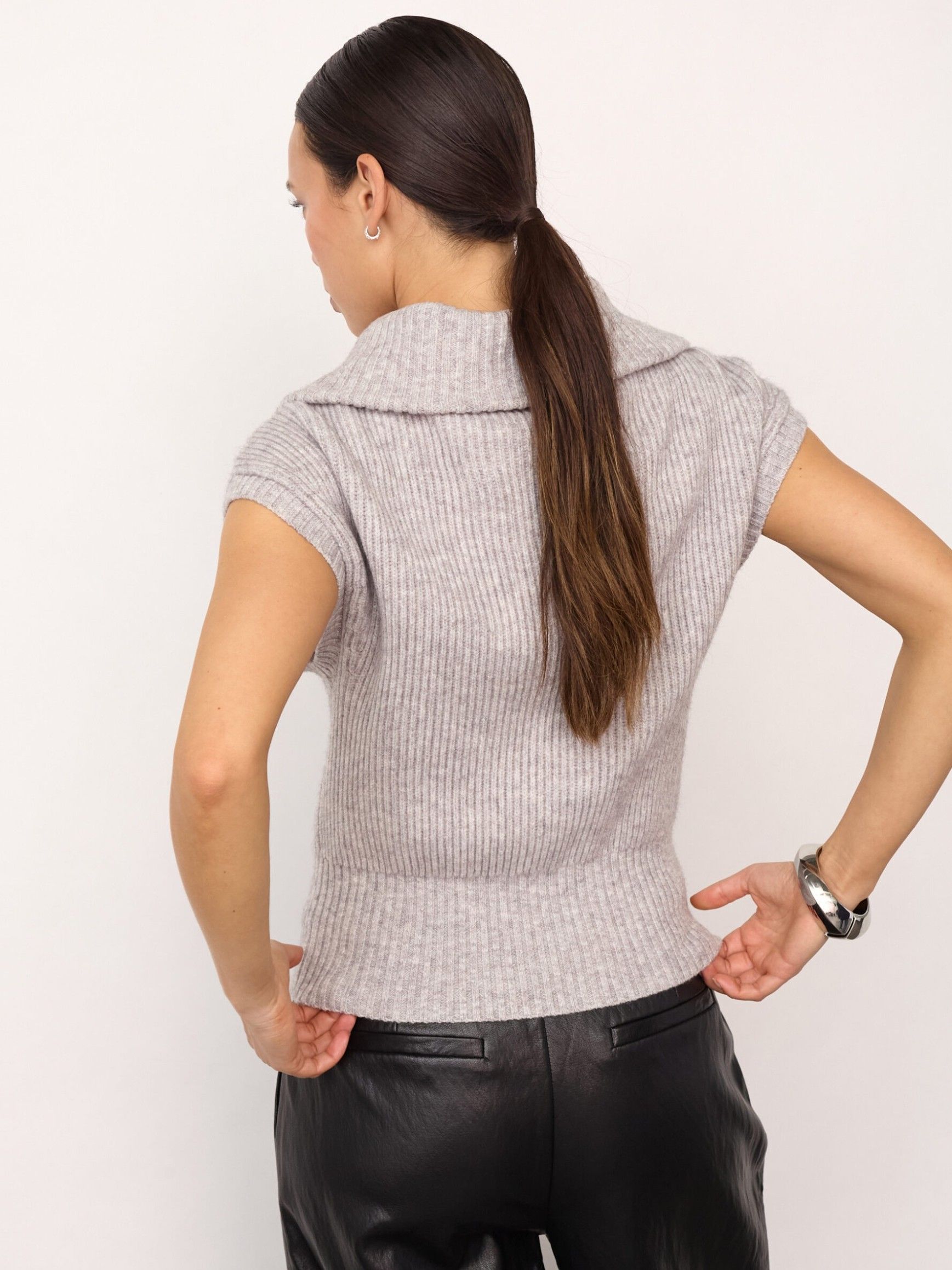 CO'COUTURE - VEST - Grijs