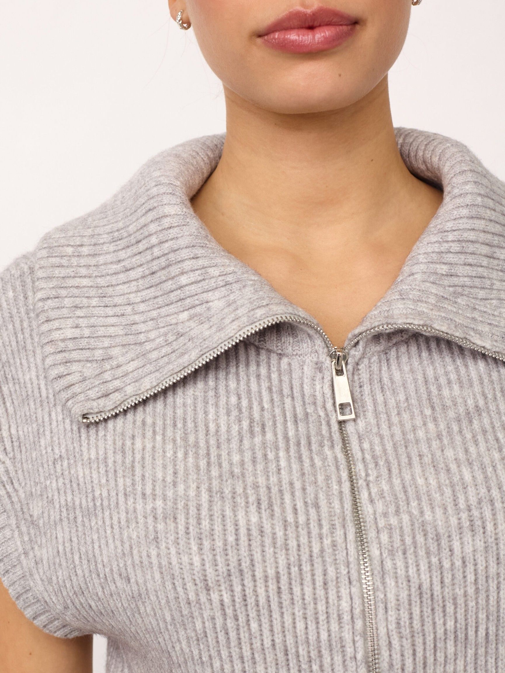 CO'COUTURE - VEST - Grijs