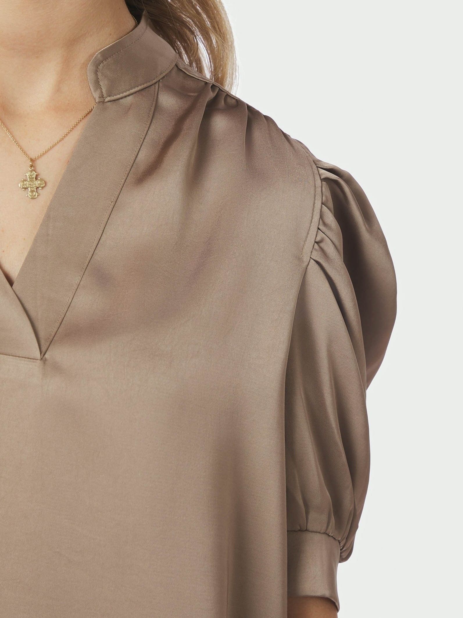 NEO NOIR - BLOUSE - Bruin