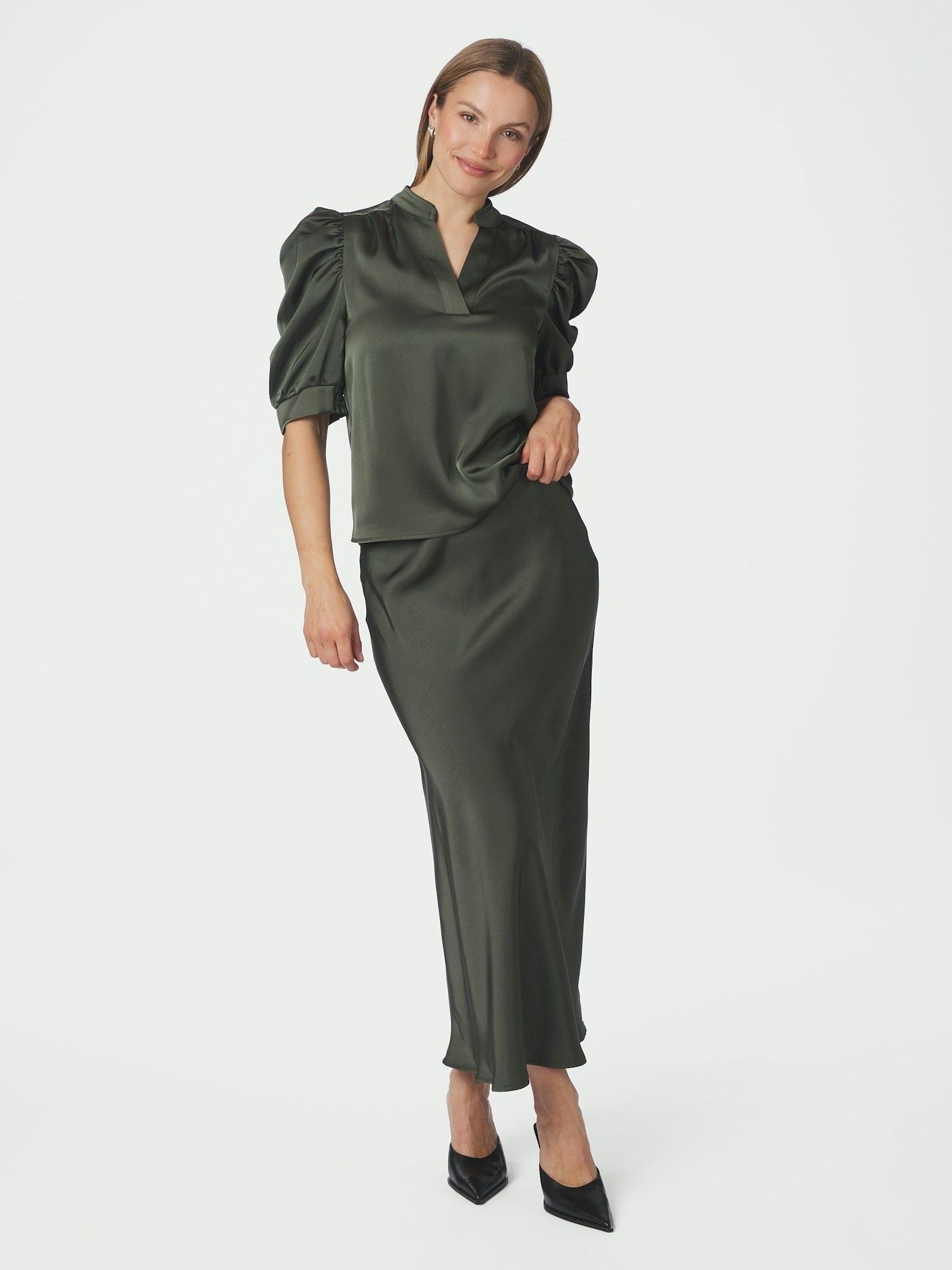 NEO NOIR - BLOUSE - Groen