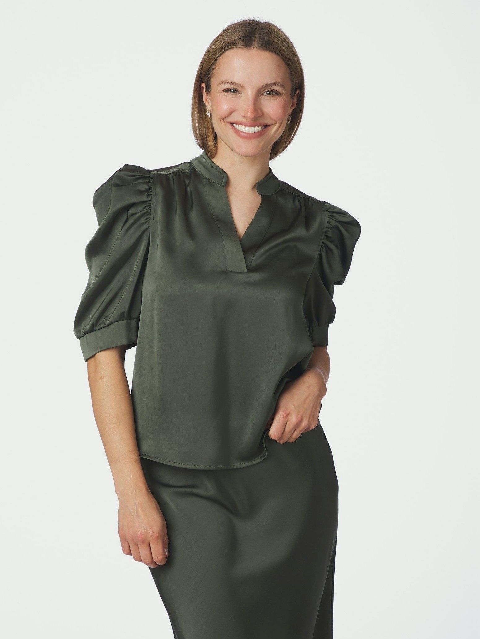 NEO NOIR - BLOUSE - Groen