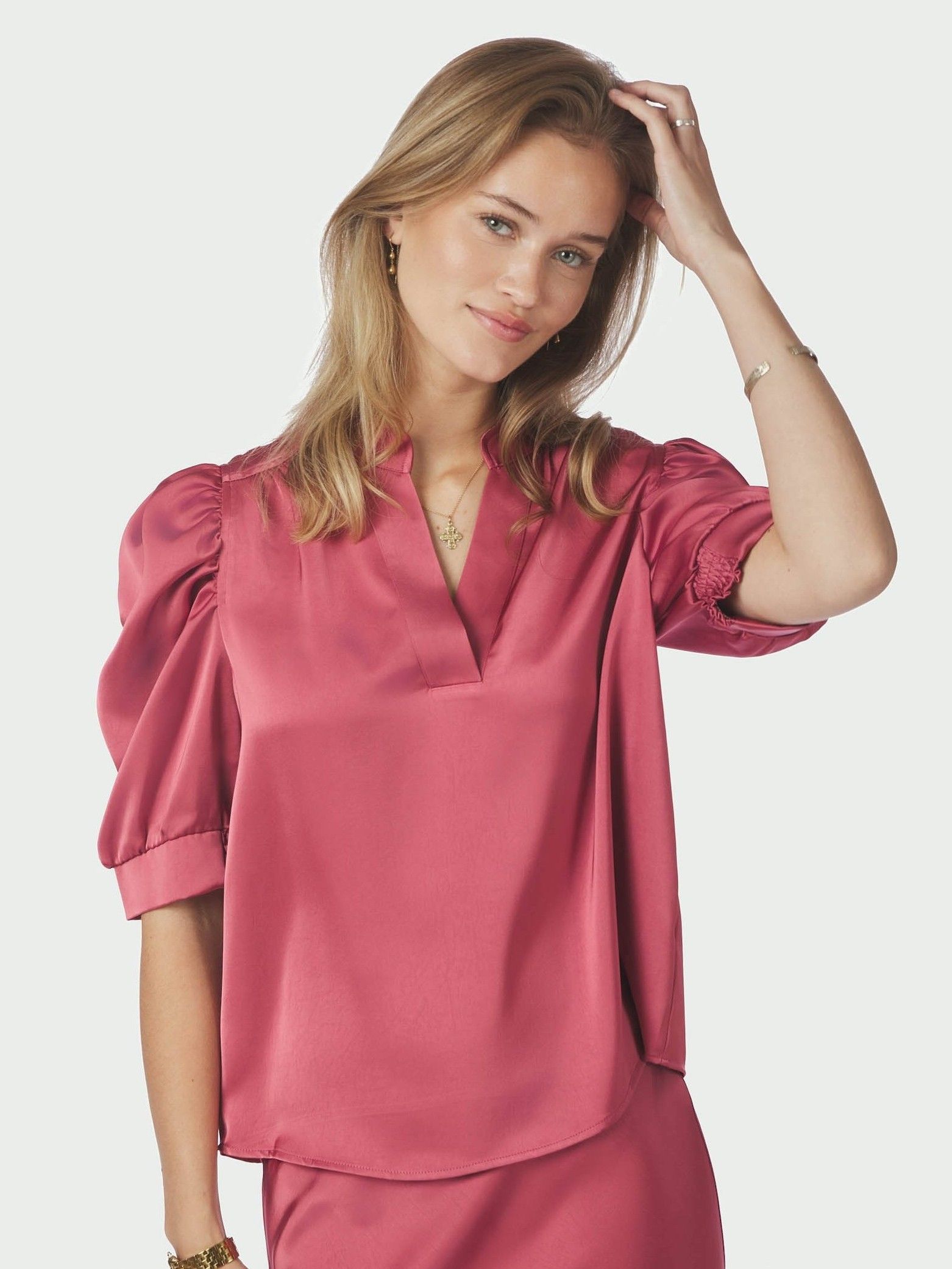 NEO NOIR - BLOUSE - Roze