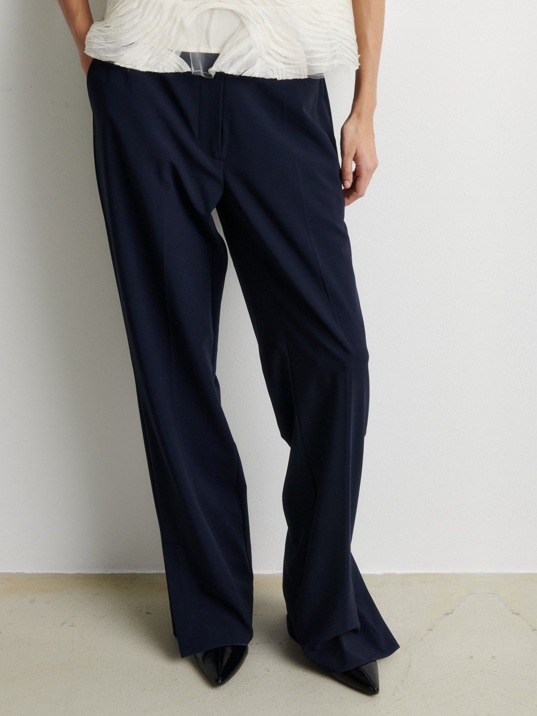 SECOND FEMALE - BROEK - Blauw