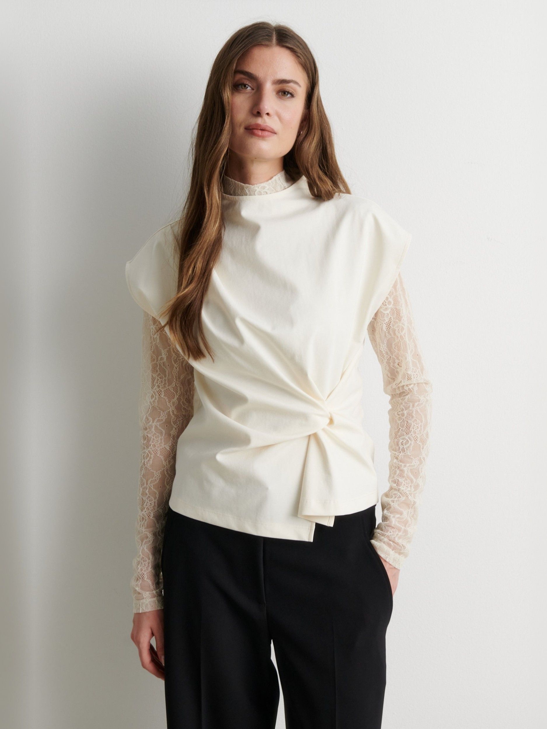 SECOND FEMALE - SHIRT - Beige