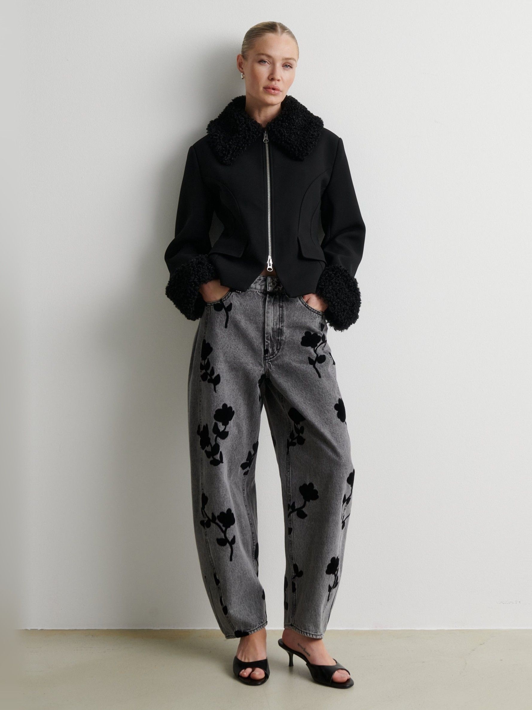 SECOND FEMALE - JEANS - Grijs