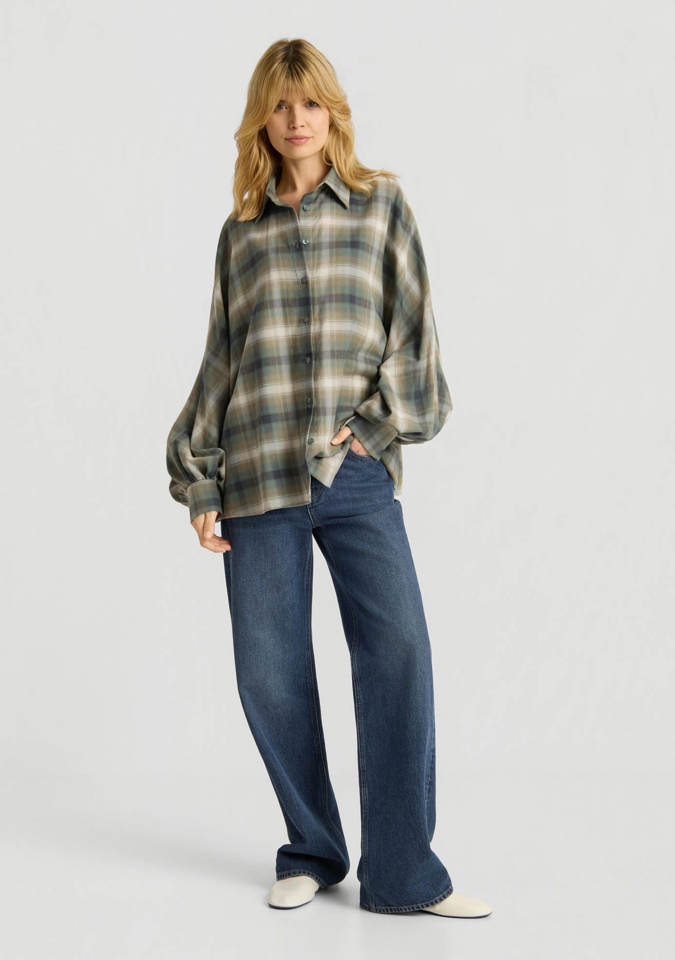 SOSUE - BLOUSE - Groen