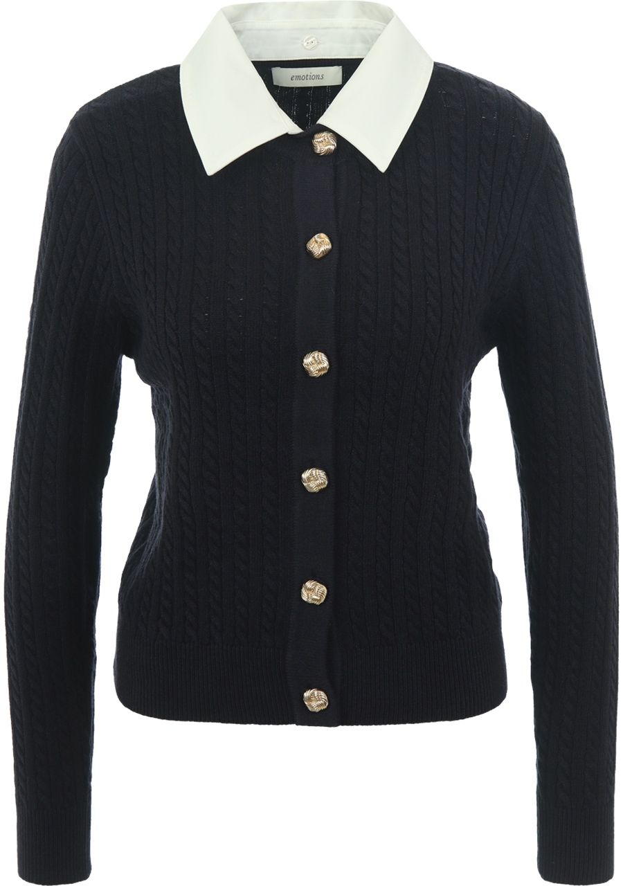 EMOTIONS - VEST - Blauw