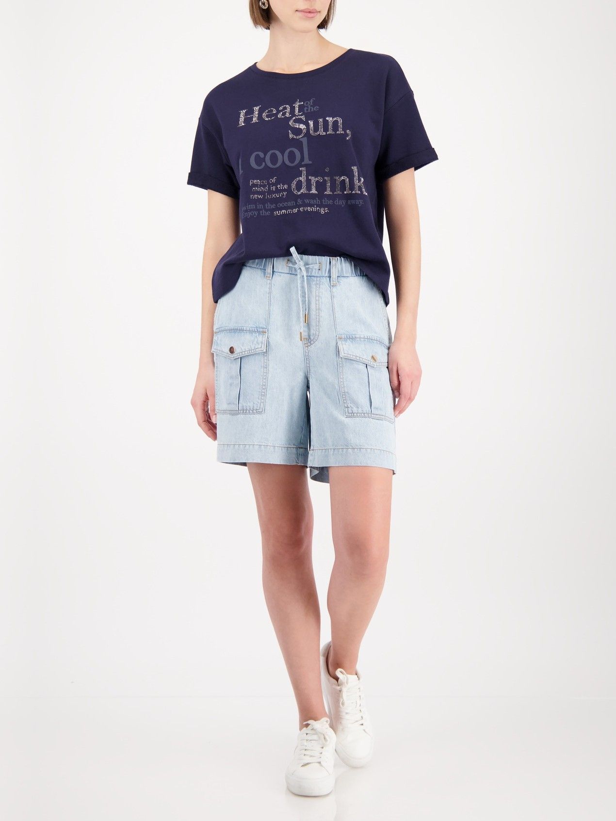 MONARI - SHIRT - Blauw
