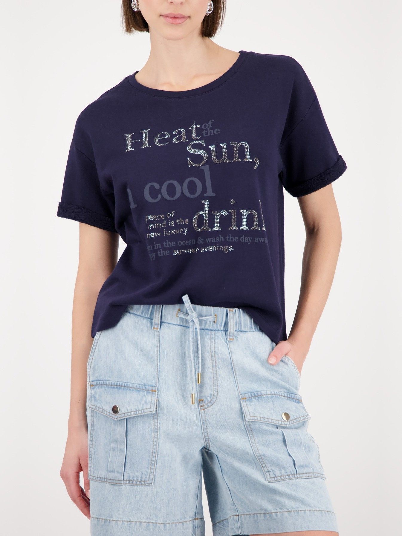 MONARI - SHIRT - Blauw